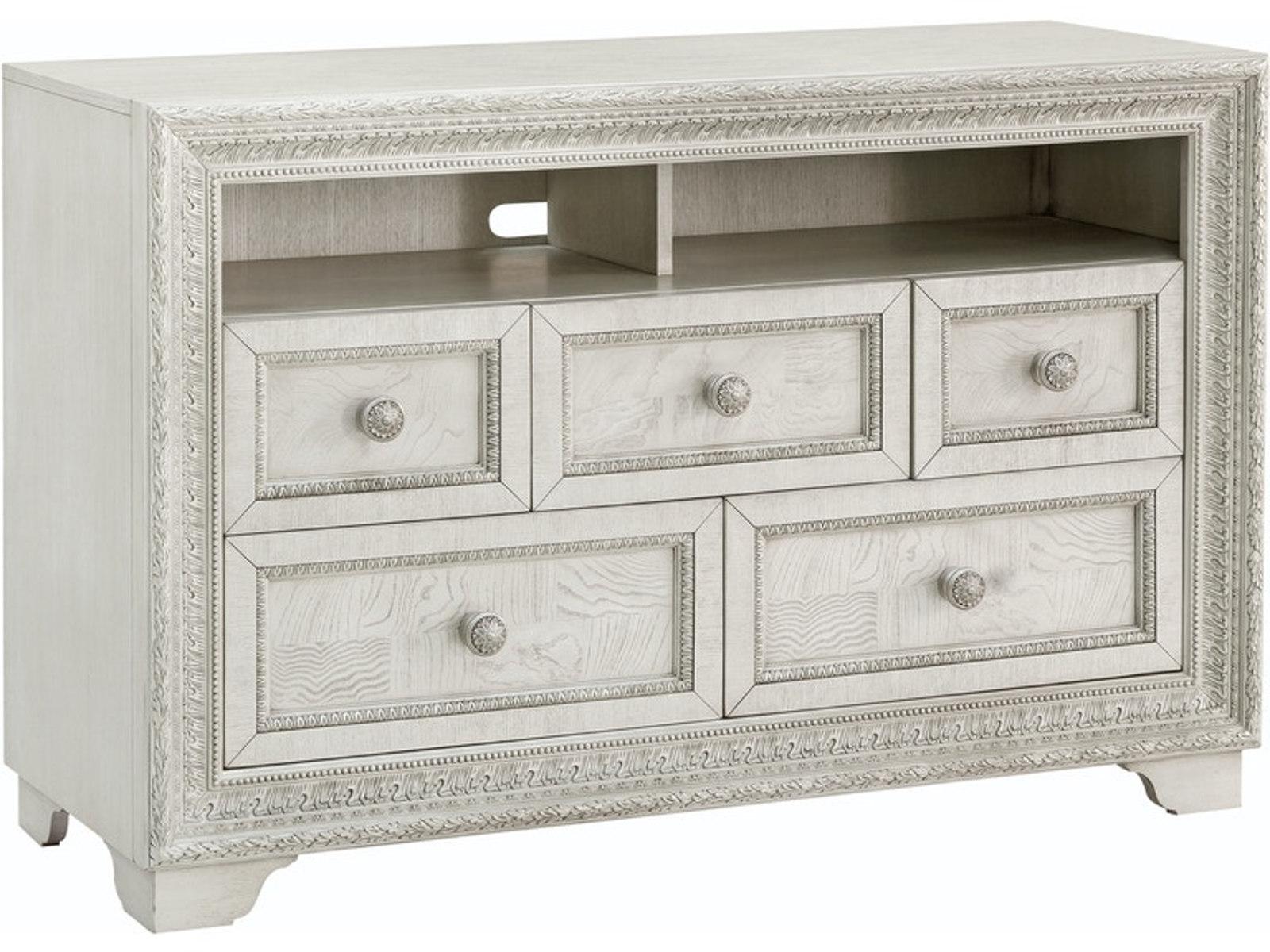 Pulaski Furniture Camila Media Chest in Light Wood - Luxury Home Furniture (MI)