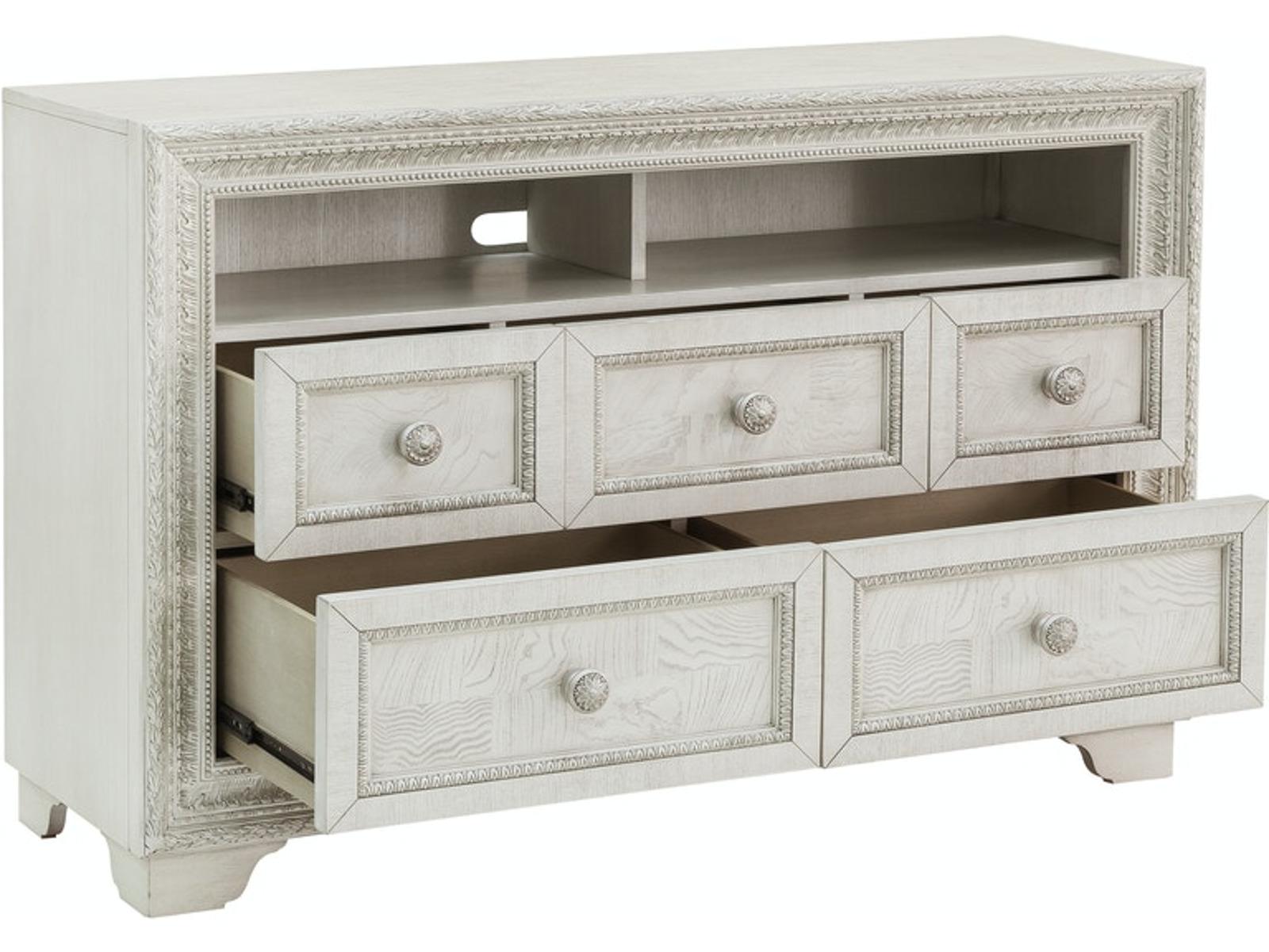 Pulaski Furniture Camila Media Chest in Light Wood - Luxury Home Furniture (MI)