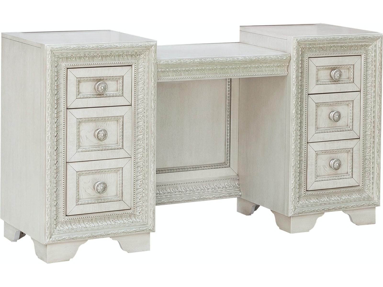 Pulaski Furniture Camila Vanity in Light Wood - Luxury Home Furniture (MI)