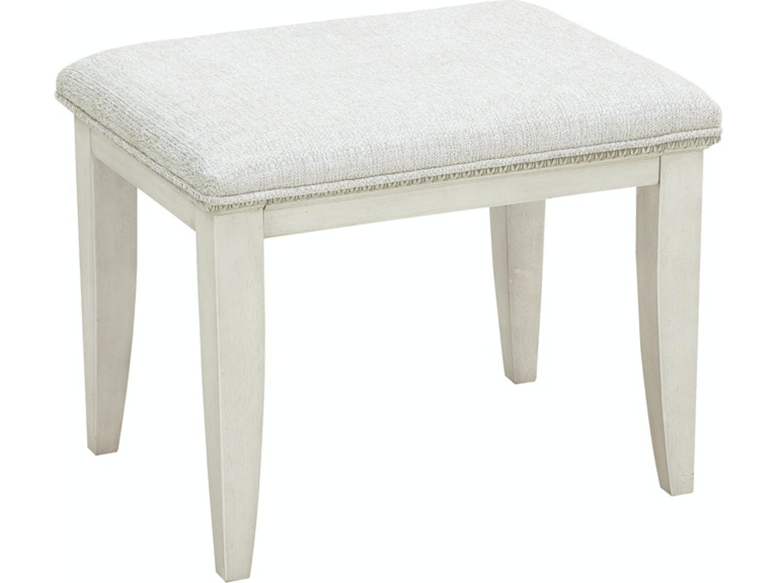 Pulaski Furniture Camila Vanity Stool in Light Wood - Luxury Home Furniture (MI)