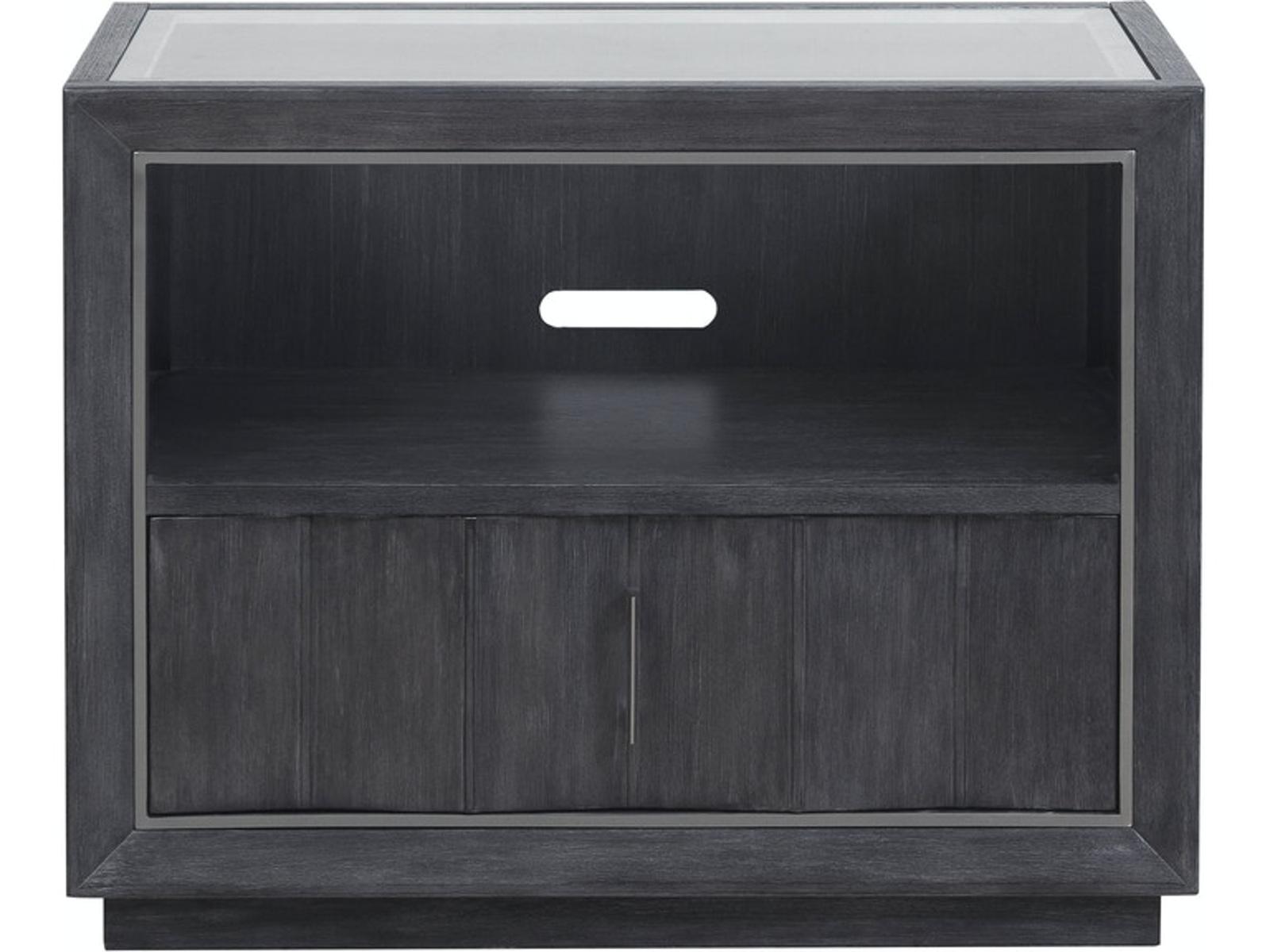 Pulaski Furniture Echo Bachelor's Chest in Galaxy Black - Luxury Home Furniture (MI)