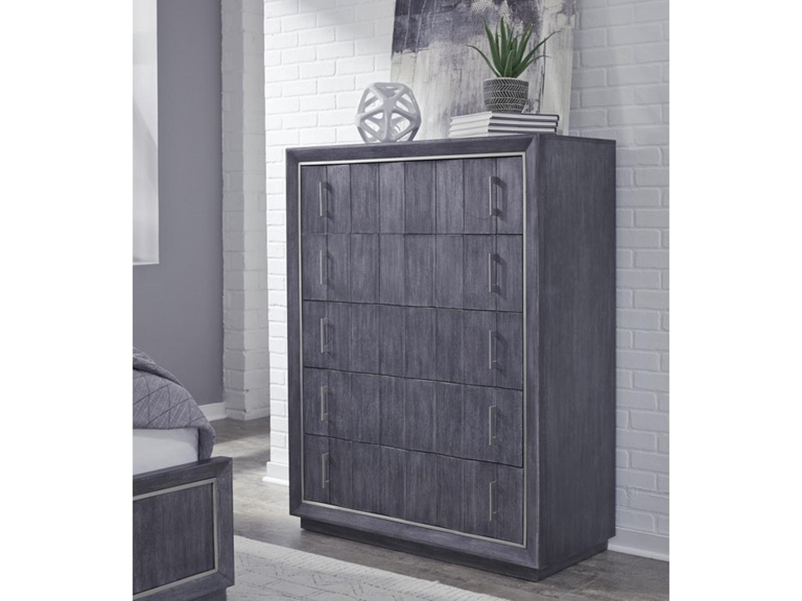 Pulaski Furniture Echo Chest in Galaxy Black - Luxury Home Furniture (MI)