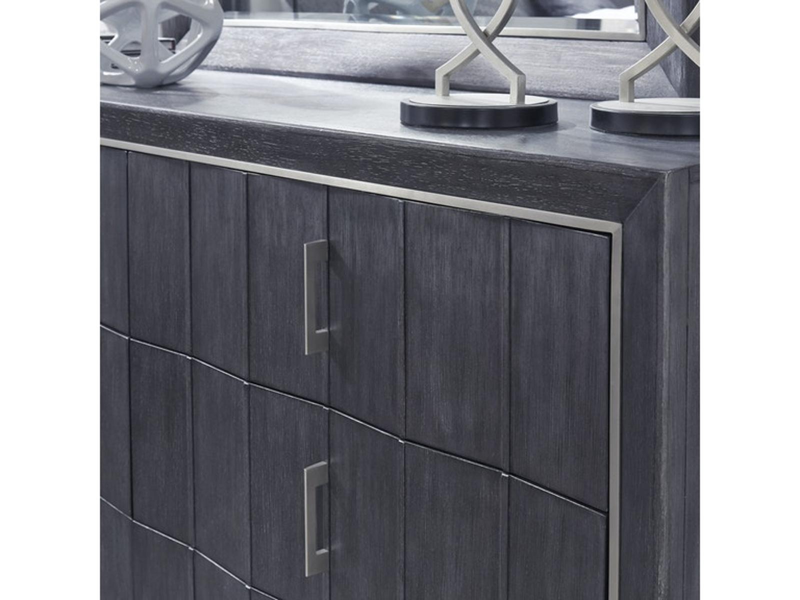 Pulaski Furniture Echo Dresser in Galaxy Black - Luxury Home Furniture (MI)
