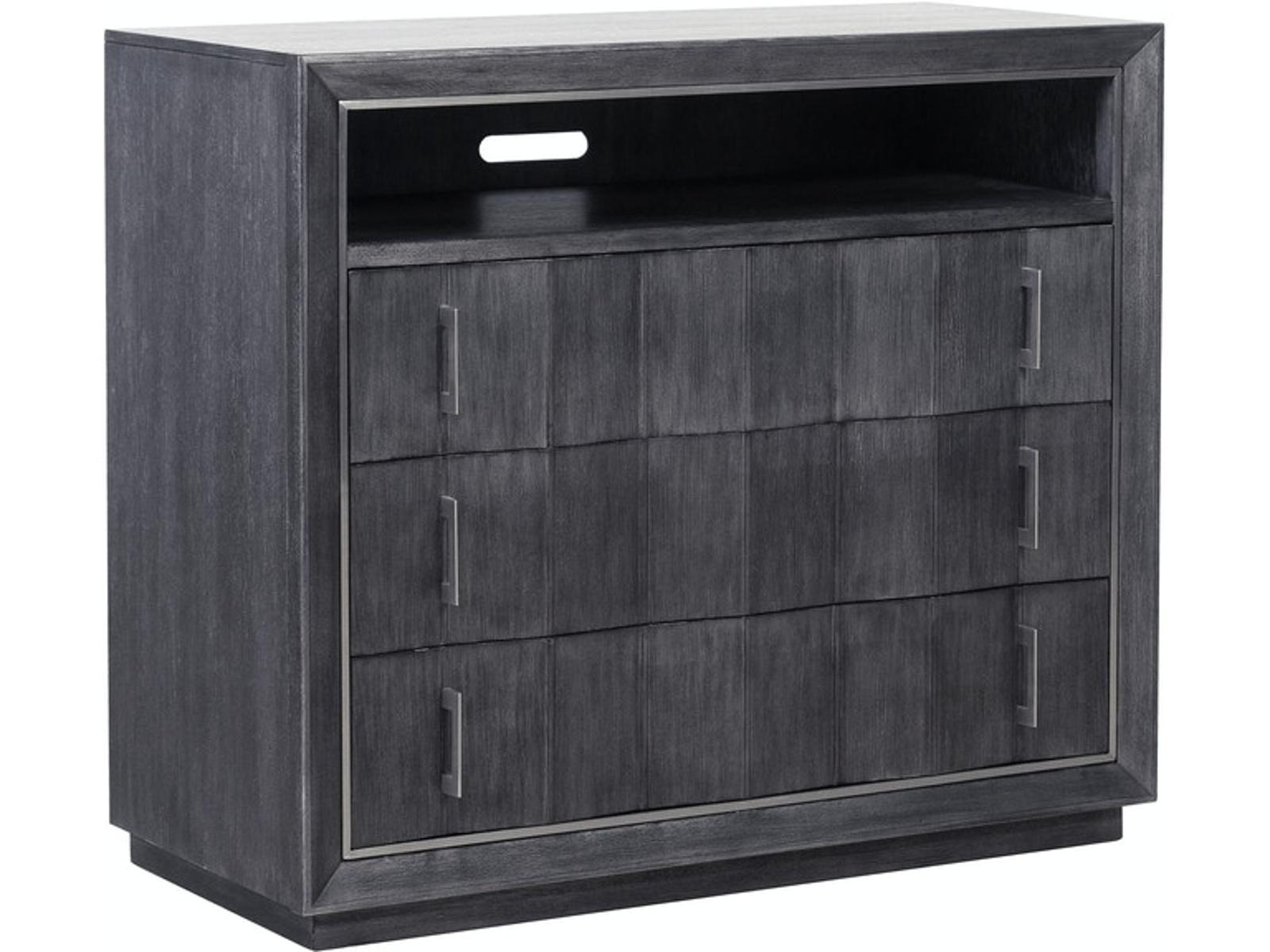Pulaski Furniture Echo Media Chest in Galaxy Black