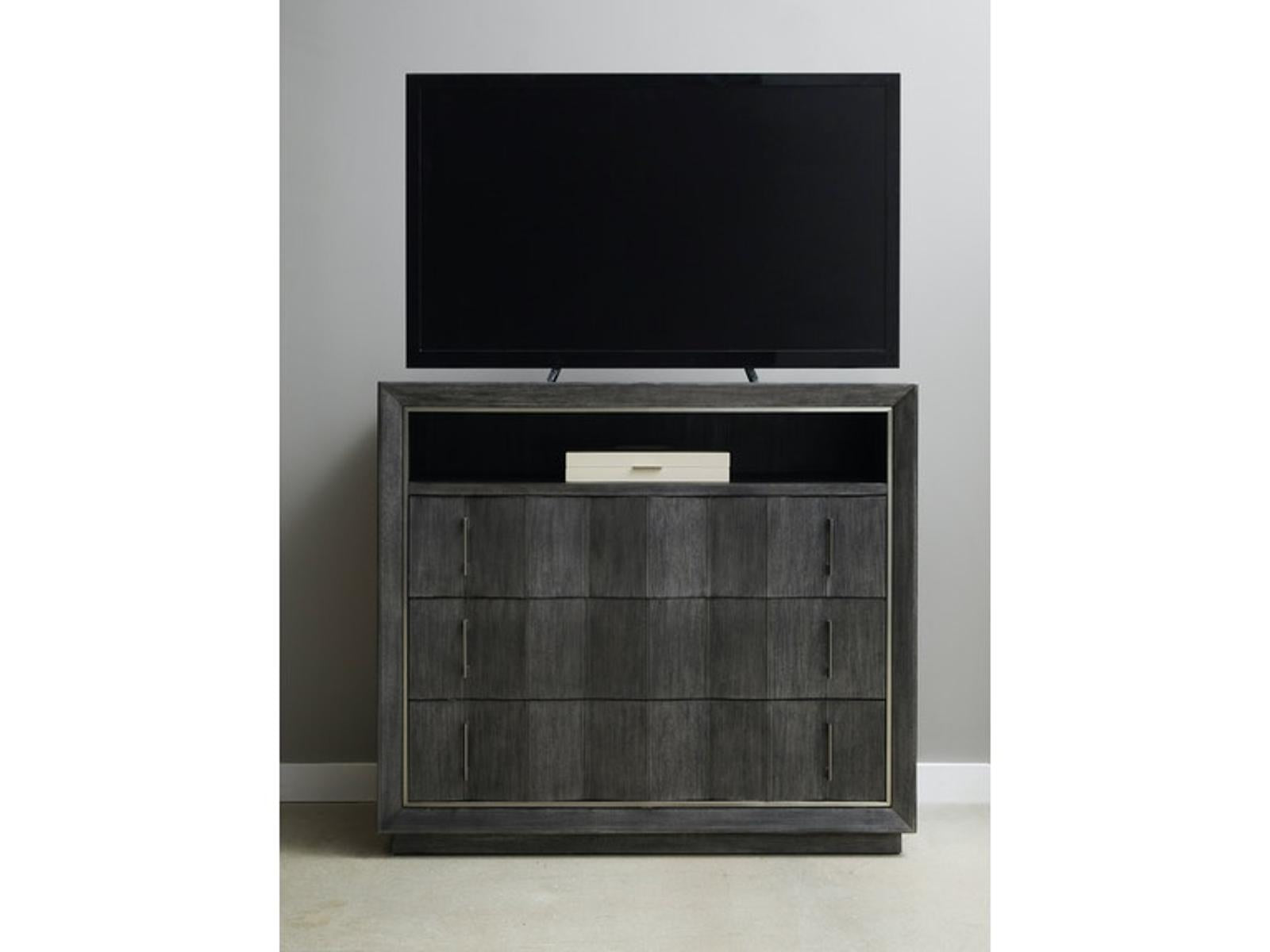 Pulaski Furniture Echo Media Chest in Galaxy Black - Luxury Home Furniture (MI)