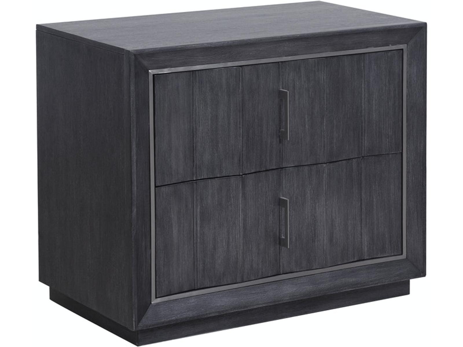 Pulaski Furniture Echo Nightstand in Galaxy Black