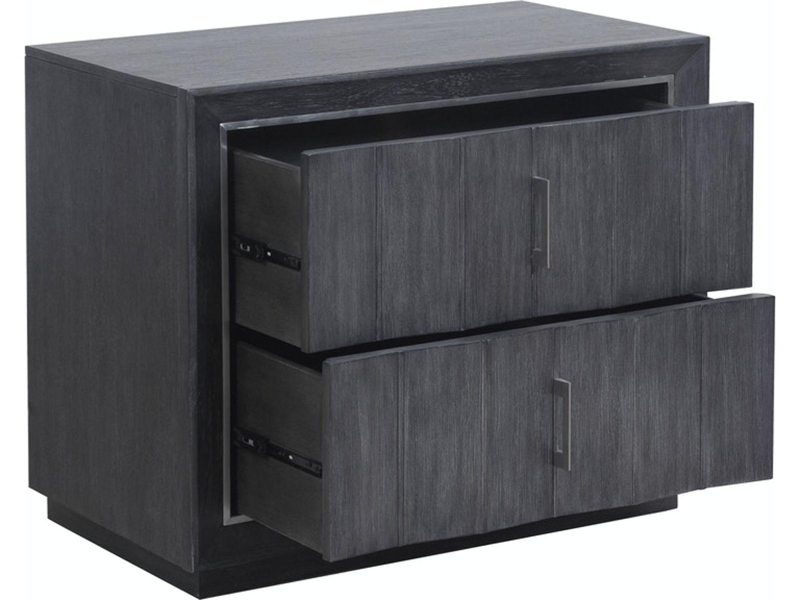 Pulaski Furniture Echo Nightstand in Galaxy Black - Luxury Home Furniture (MI)