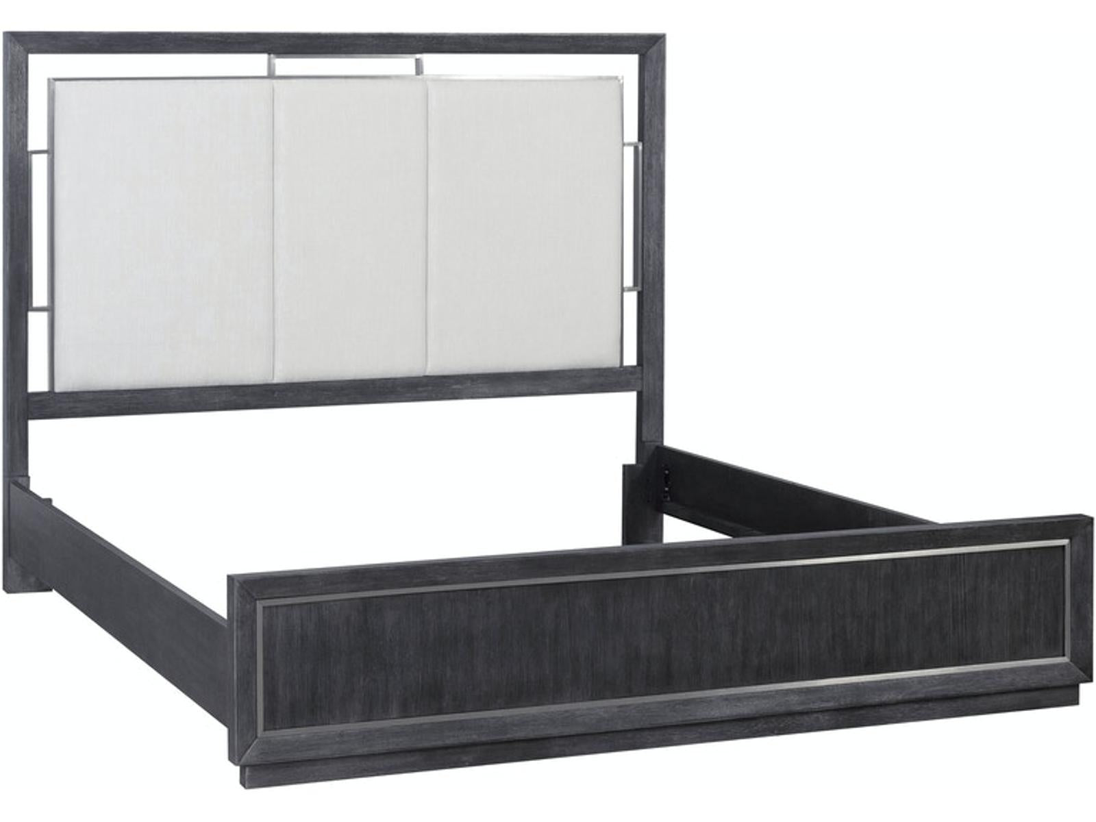 Pulaski Furniture Echo California King Panel Bed in Galaxy Black - Luxury Home Furniture (MI)