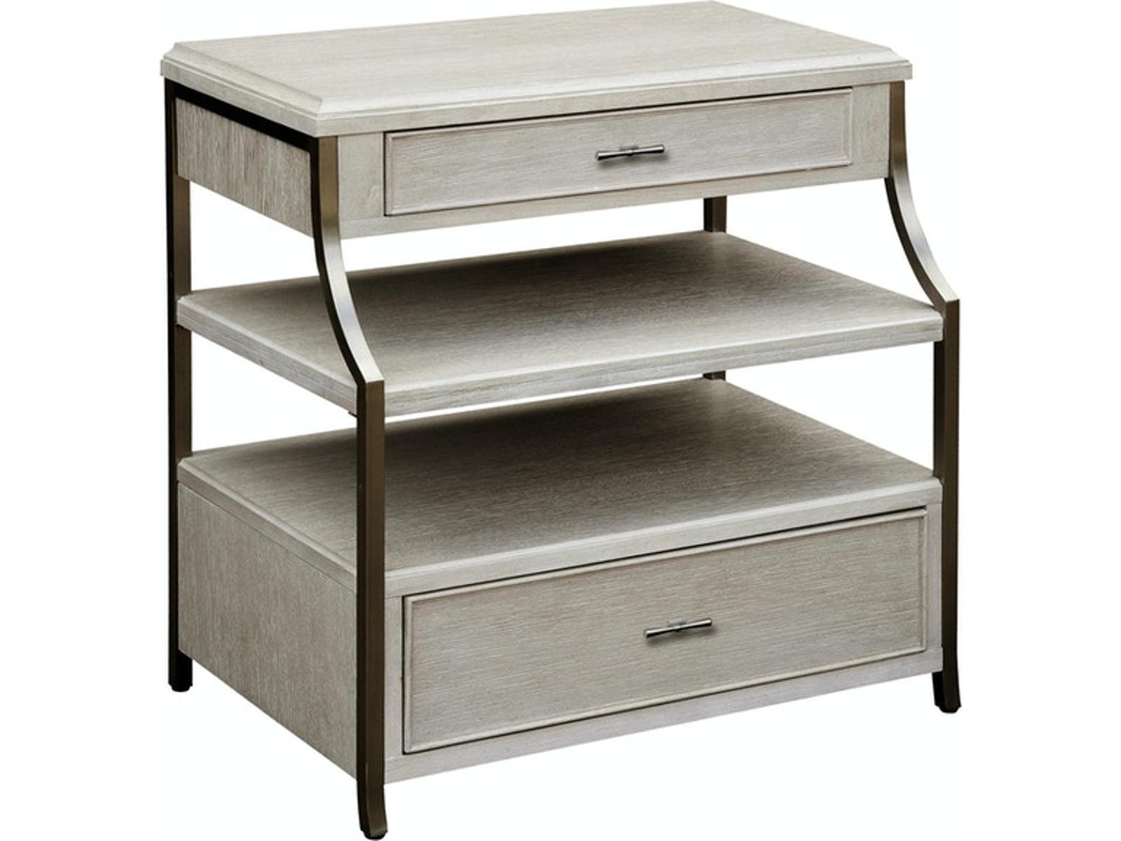 Pulaski Furniture Lex Street Accent Nightstand in White - Luxury Home Furniture (MI)