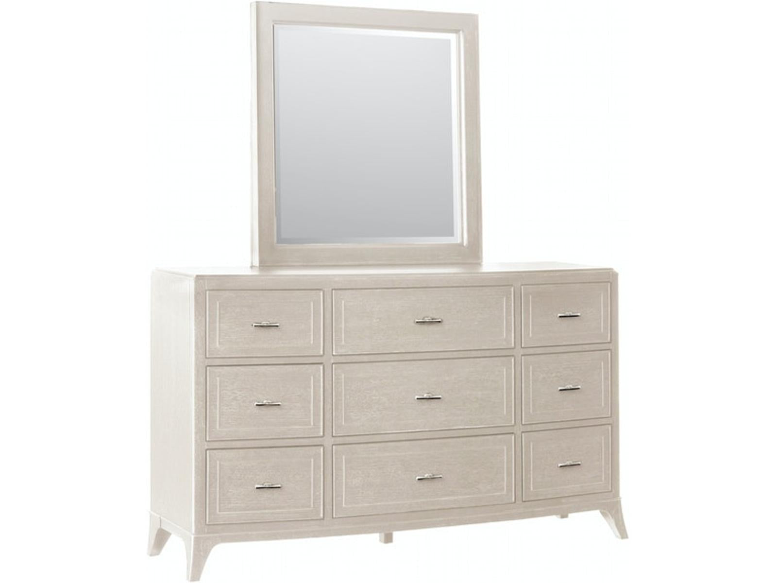 Pulaski Furniture Lex Street Dresser in White - Luxury Home Furniture (MI)