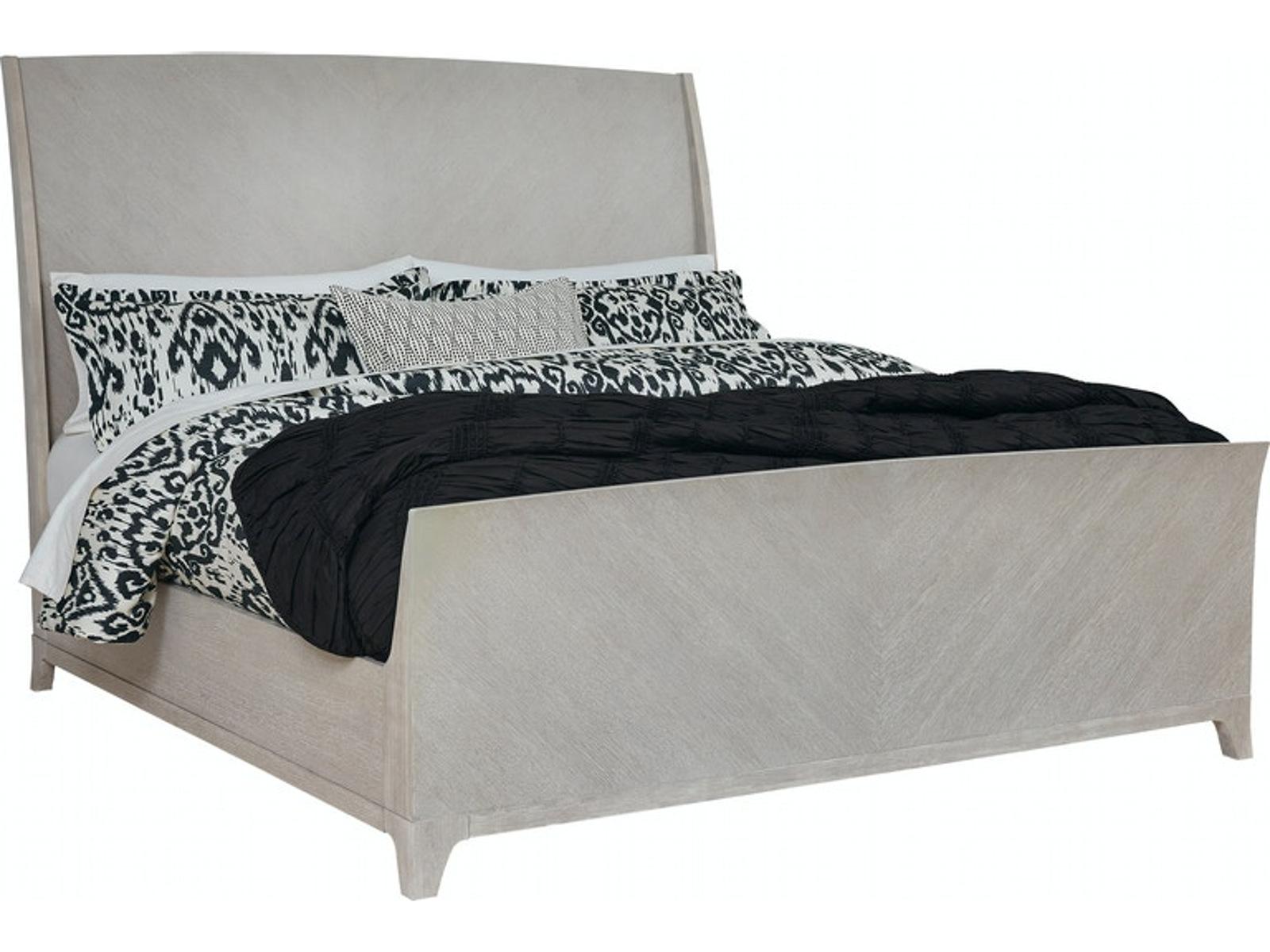 Pulaski Furniture Lex Street California King Sleigh Bed in White - Luxury Home Furniture (MI)