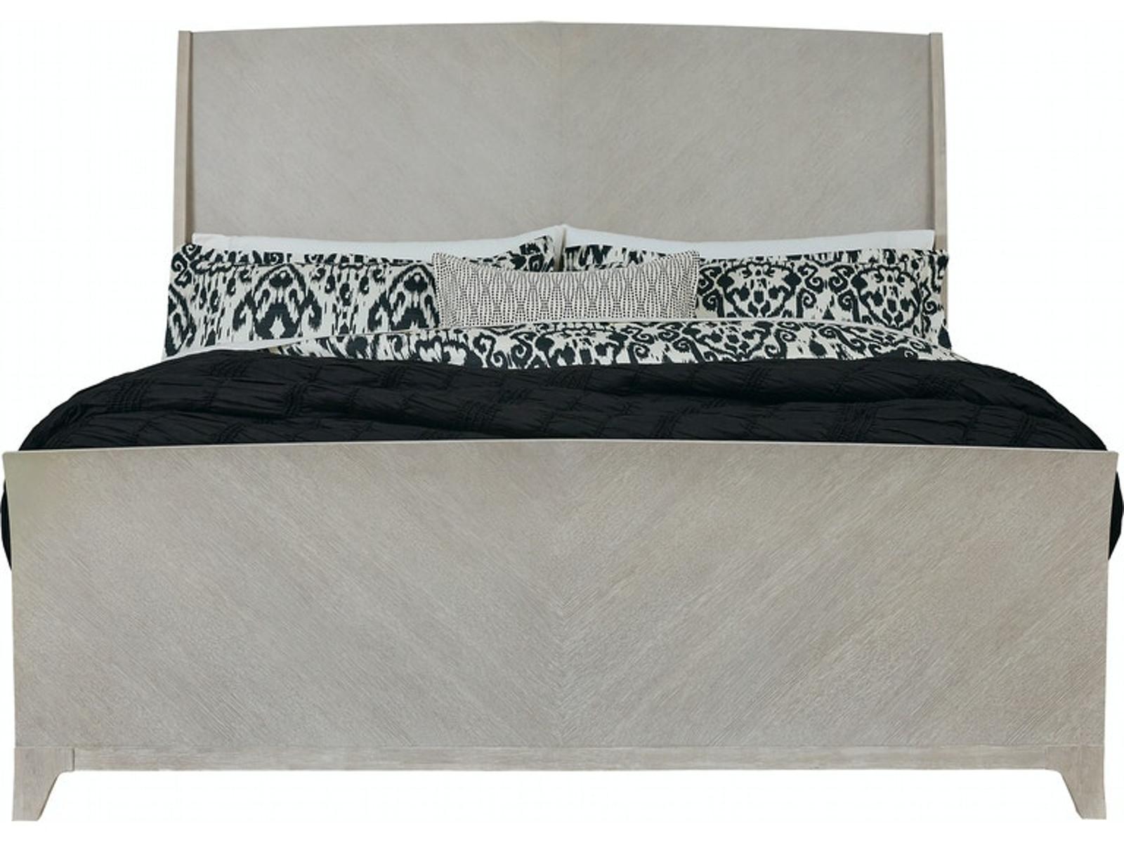 Pulaski Furniture Lex Street King Sleigh Bed in White/181/172 - Luxury Home Furniture (MI)
