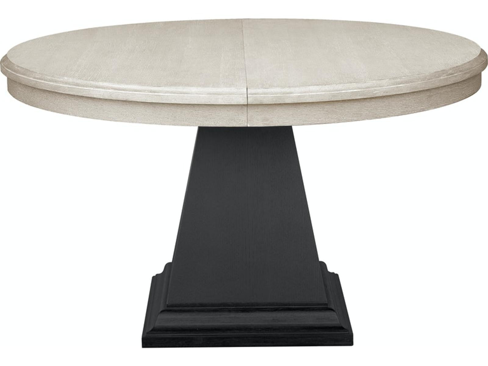 Pulaski Furniture Lex Street Round Dining Table in White - Luxury Home Furniture (MI)