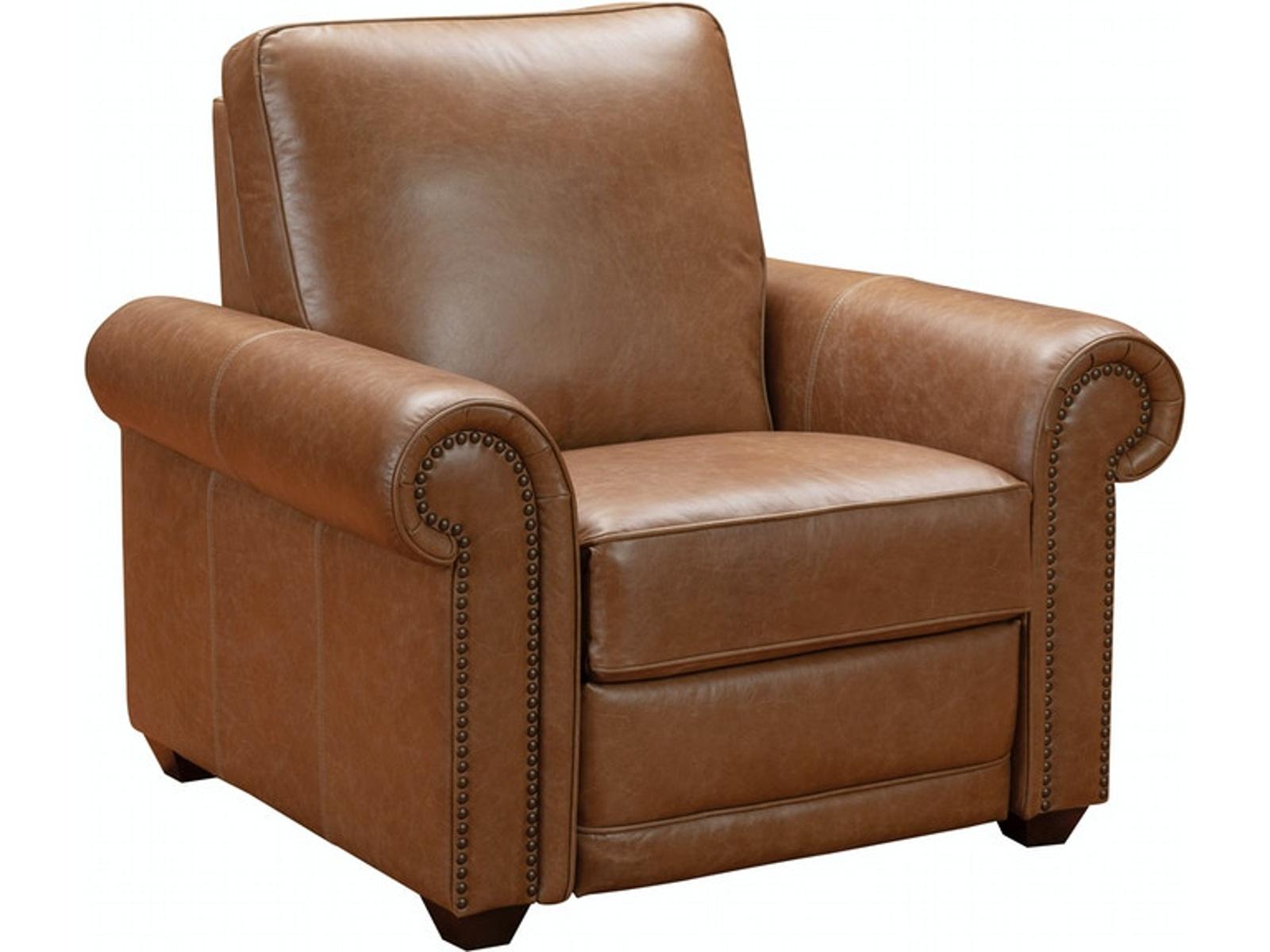 Pulaski Furniture Sloane Recliner in Dark Wood - Luxury Home Furniture (MI)