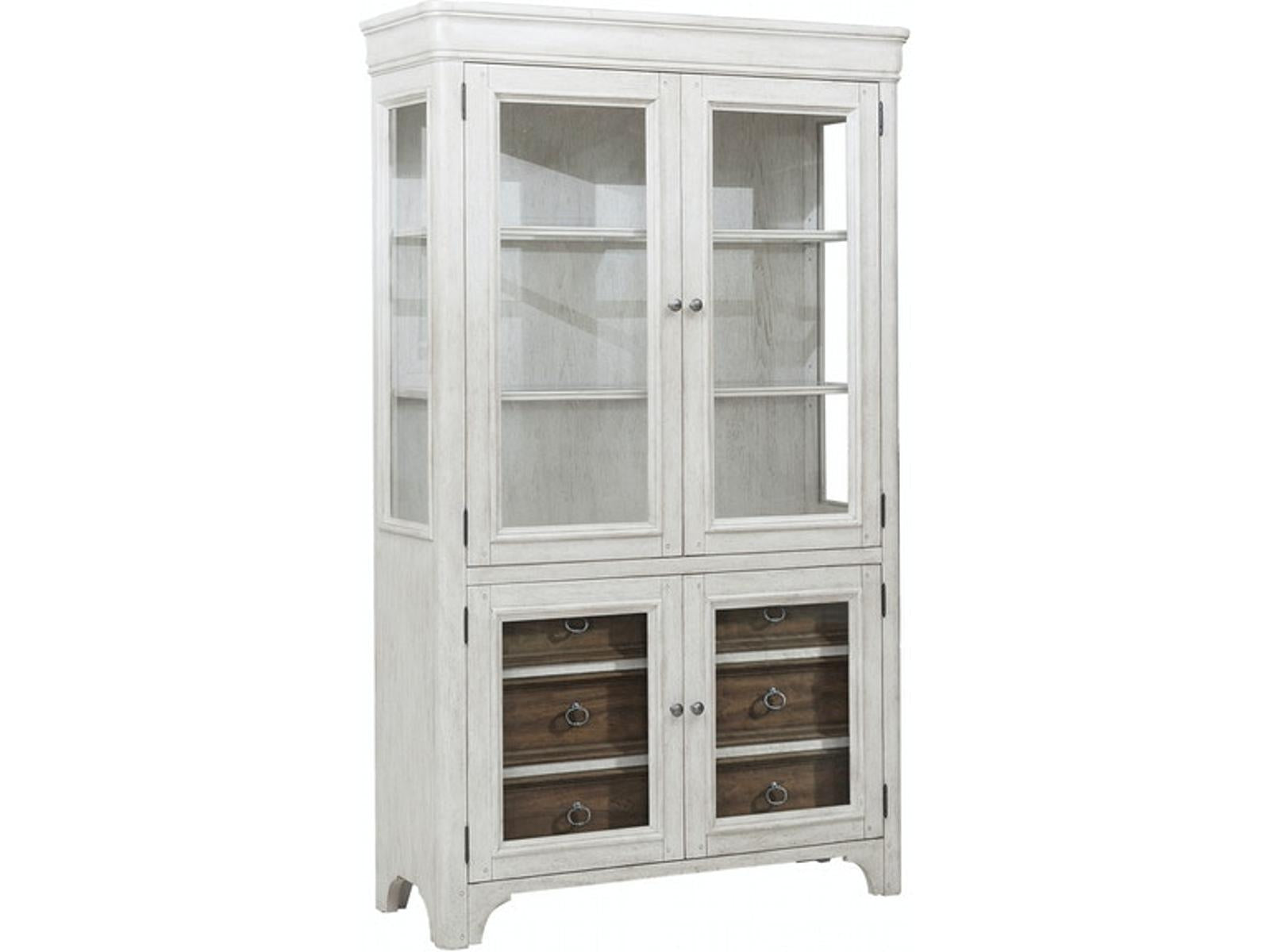 Pulaski Glendale Estates Curio China in White - Luxury Home Furniture (MI)