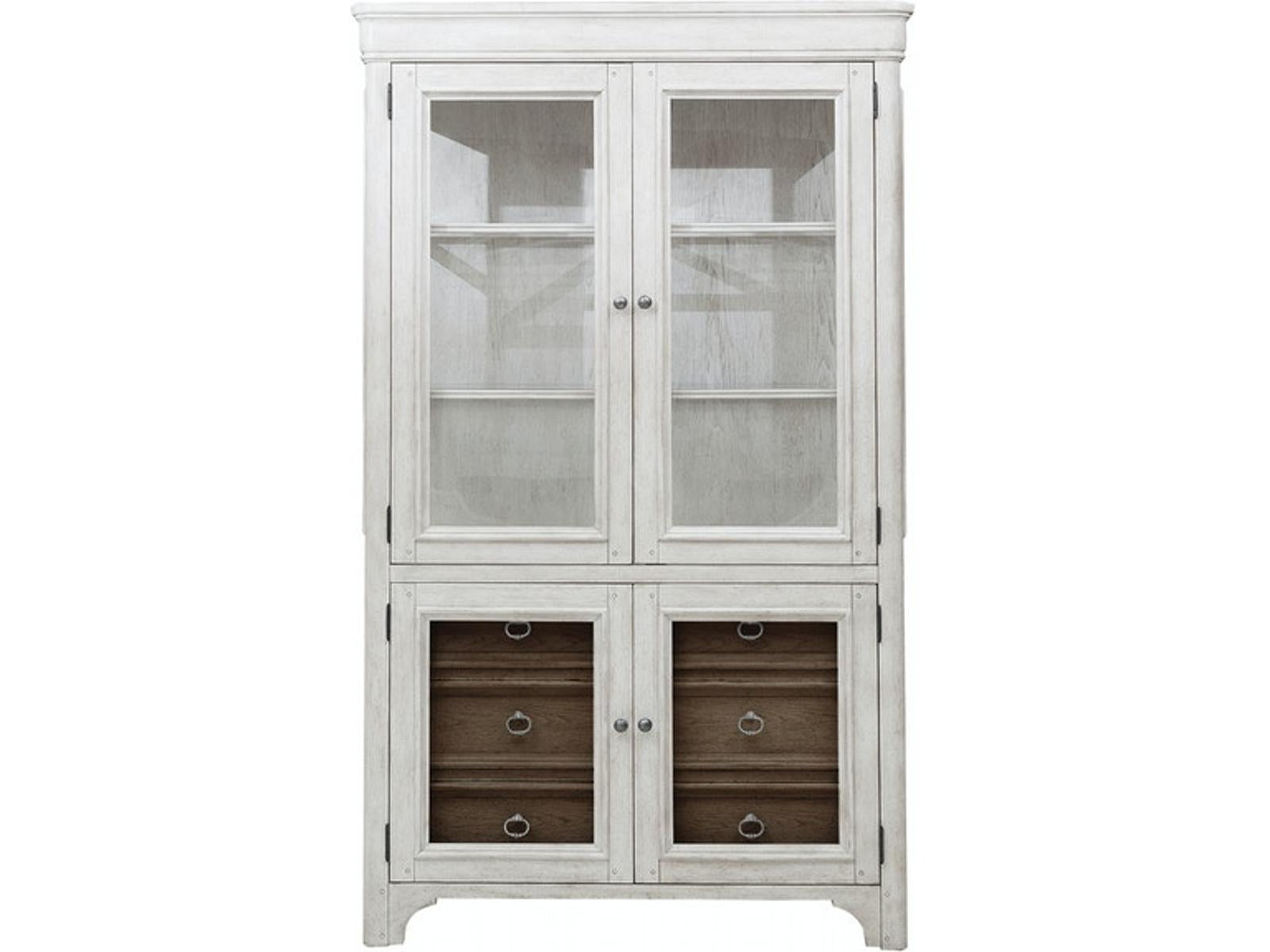 Pulaski Glendale Estates Curio China in White - Luxury Home Furniture (MI)
