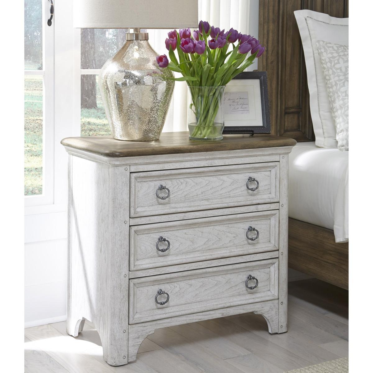 Pulaski Glendale Estates Nightstant in White - Luxury Home Furniture (MI)