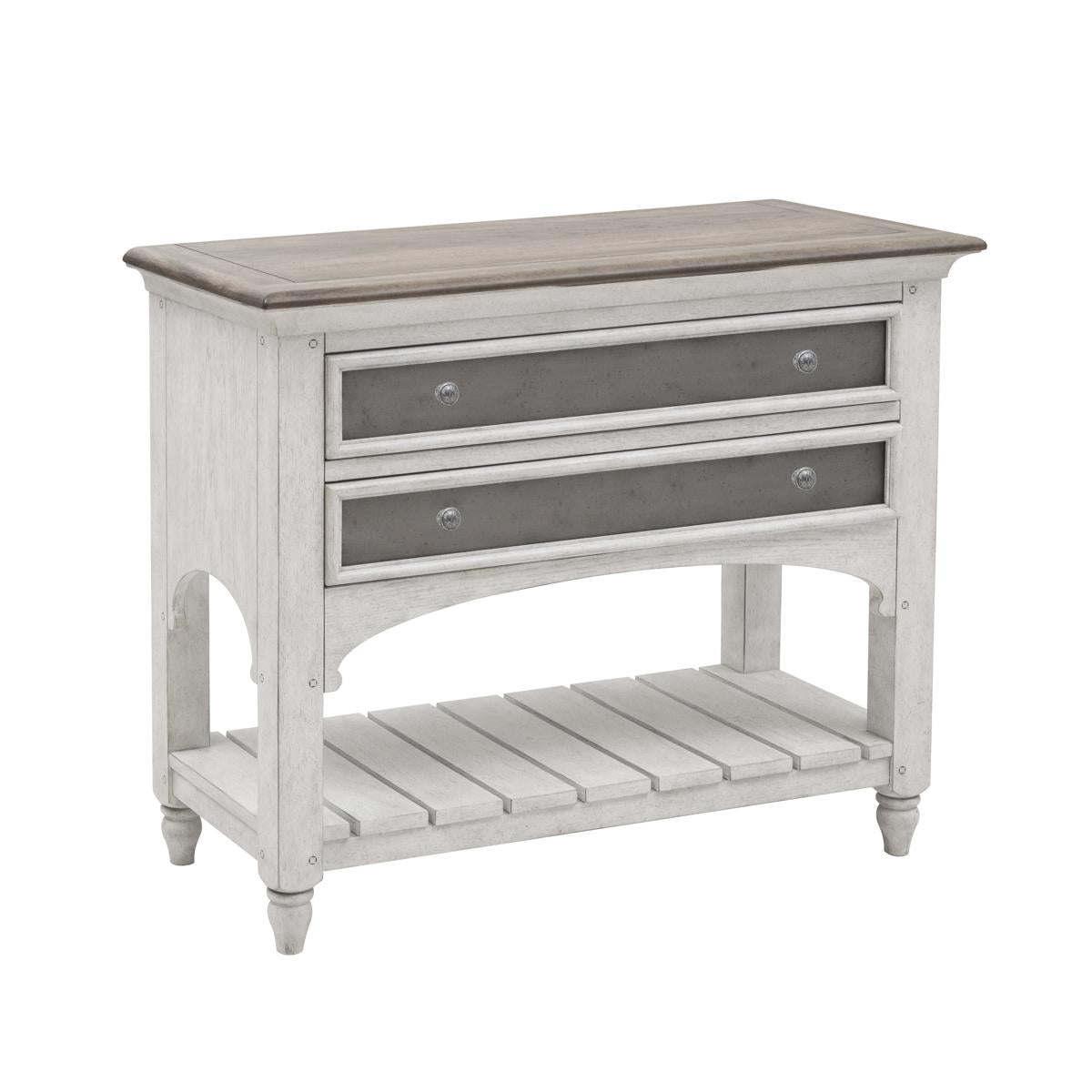 Pulaski Glendale Estates Open Nightstant in White