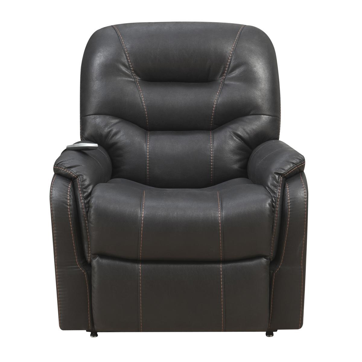 Pulaski Heat & Massaging Lift Chair in Badlands Eclipse - Luxury Home Furniture (MI)
