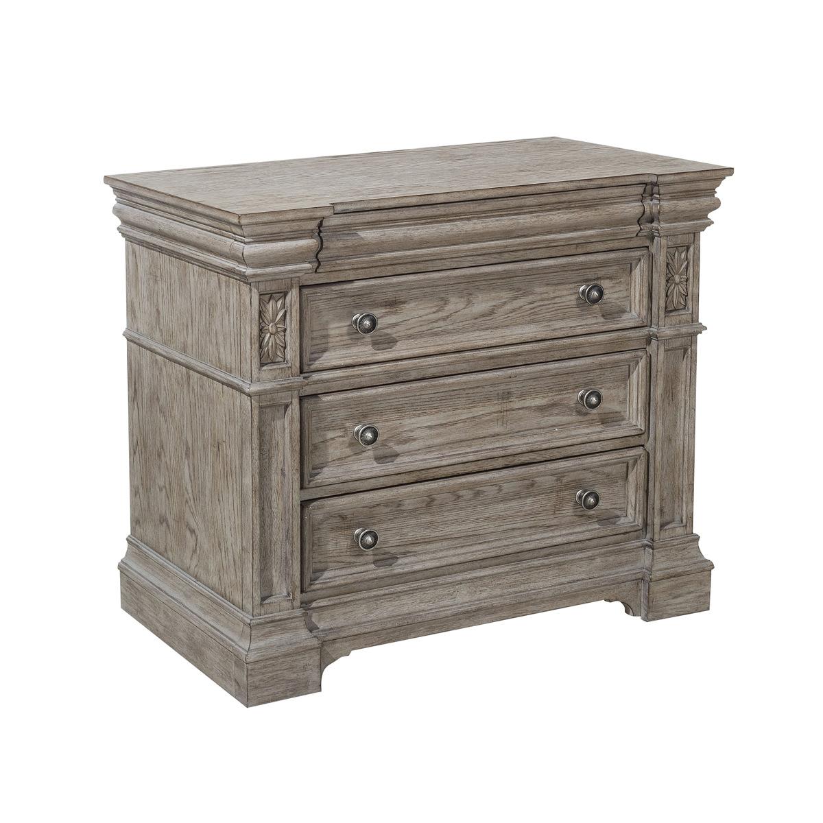 Pulaski Kingsbury Bachelor's Chest������in Gray - Luxury Home Furniture (MI)