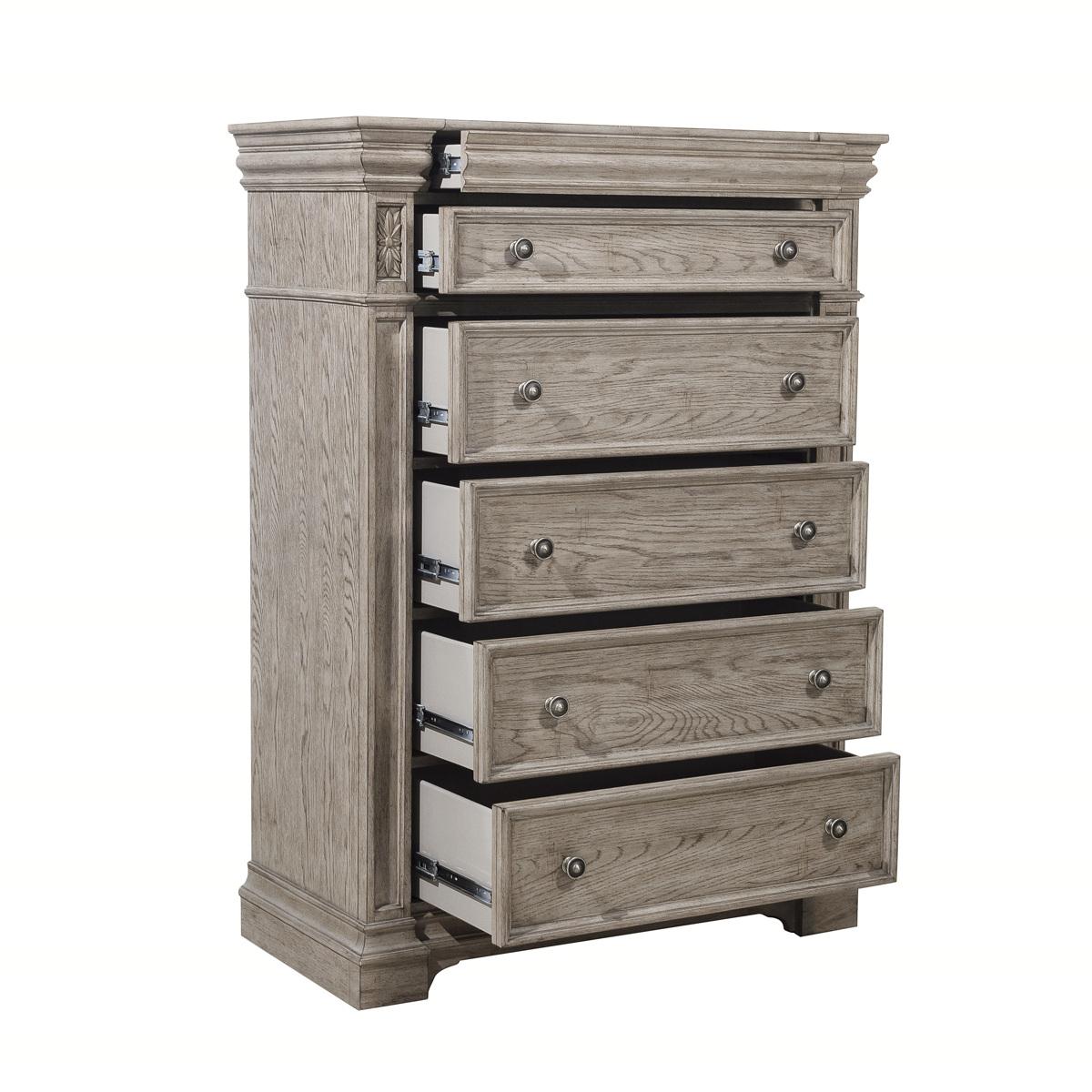 Pulaski Kingsbury Chest in Gray - Luxury Home Furniture (MI)