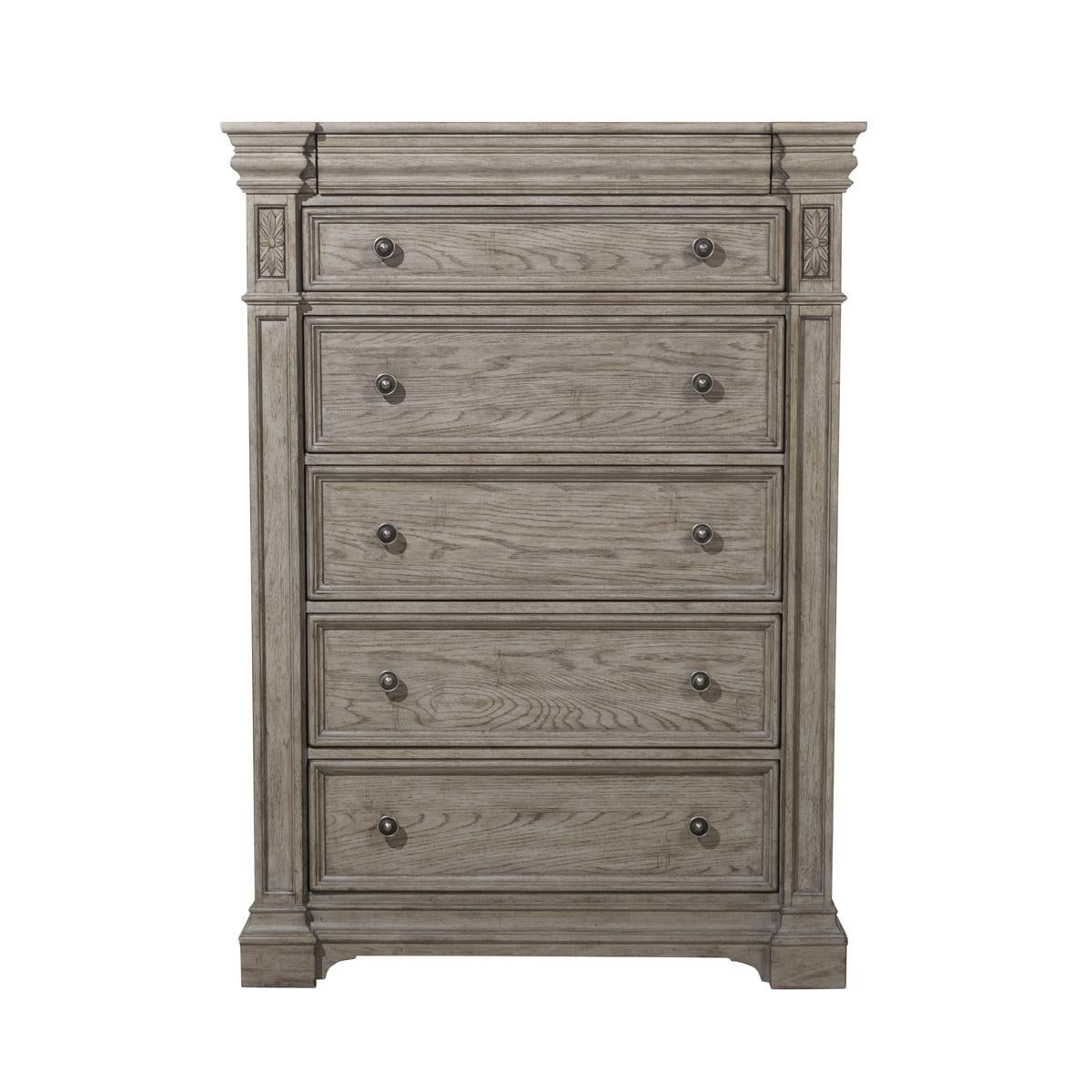 Pulaski Kingsbury Chest in Gray - Luxury Home Furniture (MI)