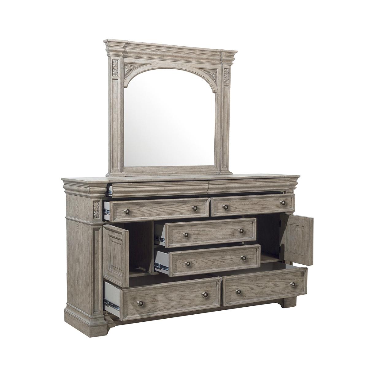 Pulaski Kingsbury Dresser in Gray - Luxury Home Furniture (MI)
