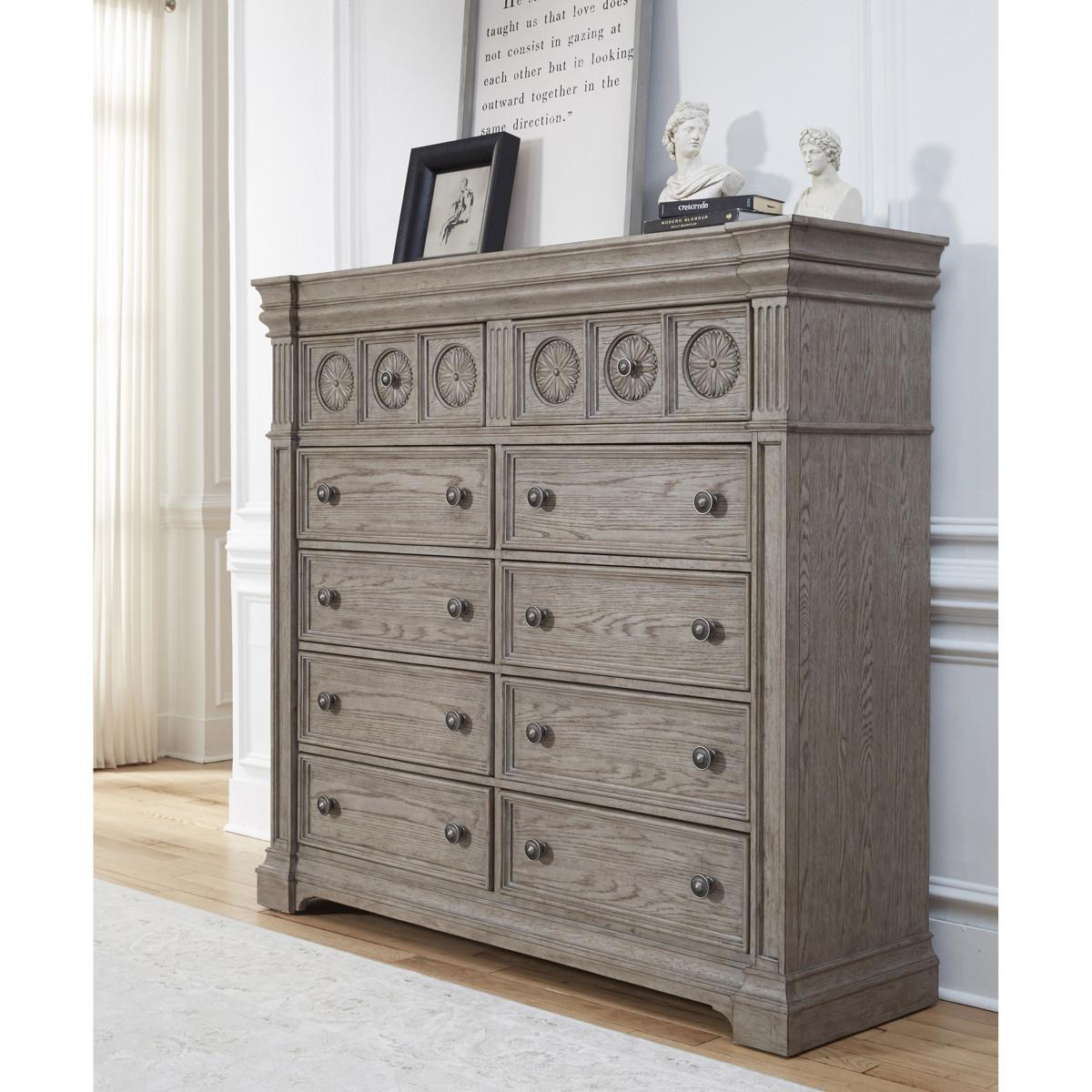 Pulaski Kingsbury Master Chest������in Gray - Luxury Home Furniture (MI)