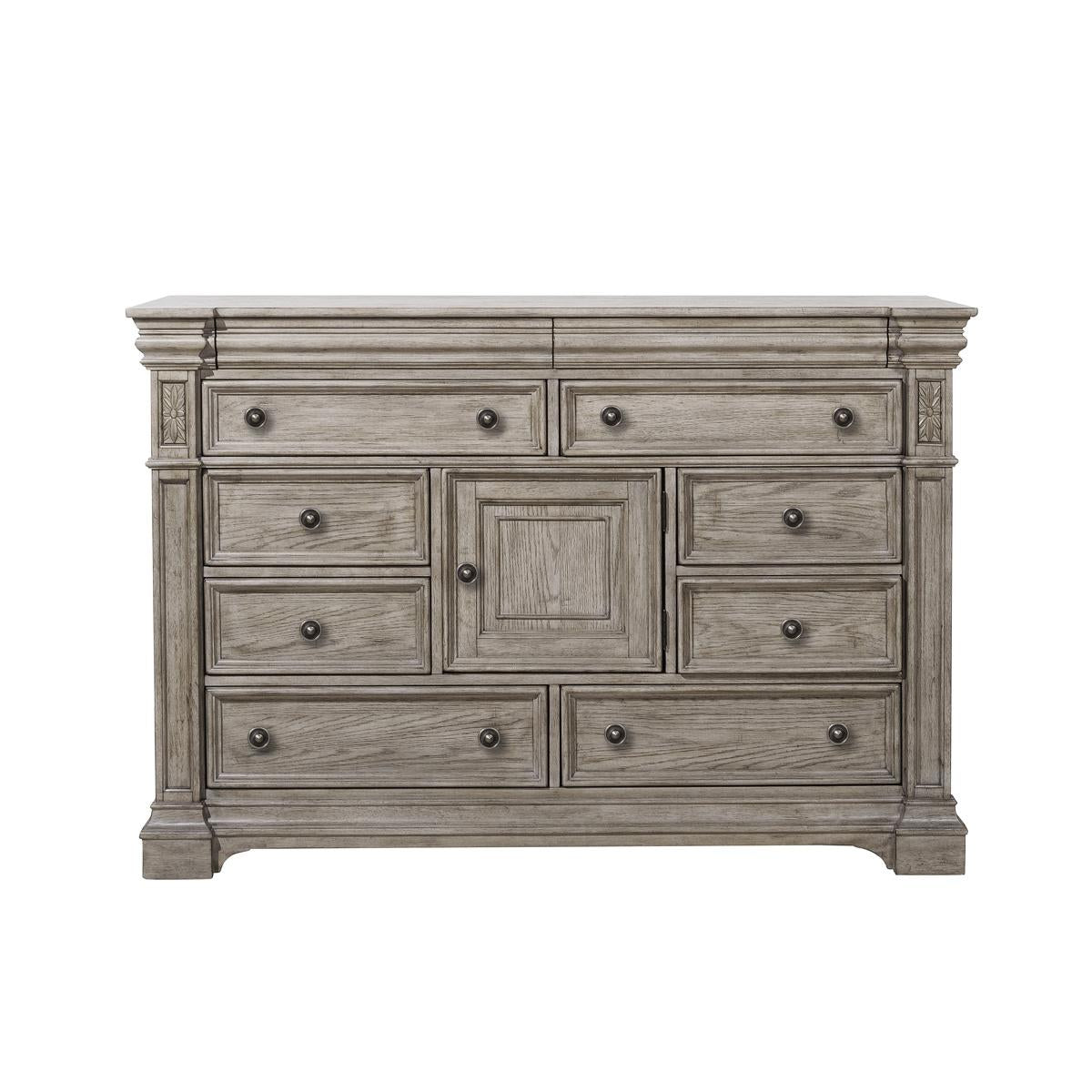 Pulaski Kingsbury Media Bureau in Gray - Luxury Home Furniture (MI)