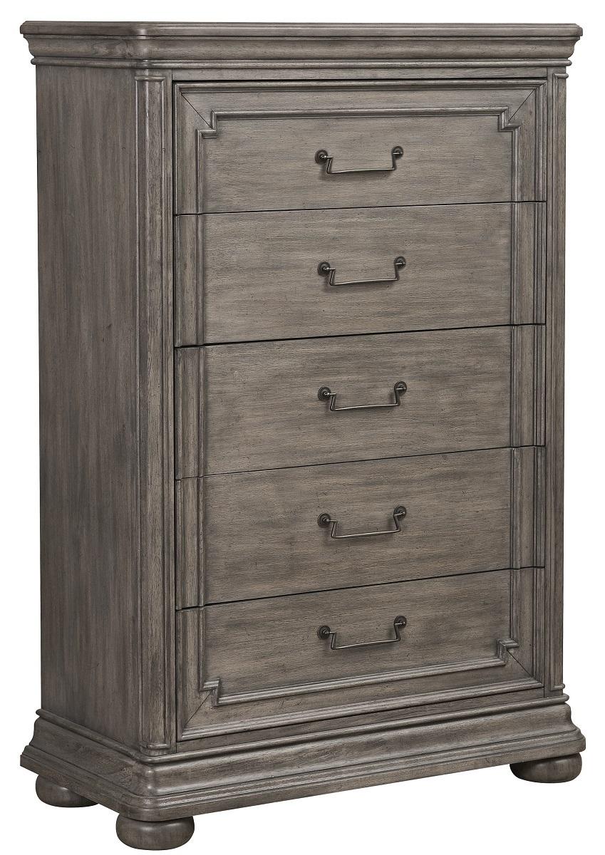 Pulaski Lasalle 5 Drawer Chest in Natural - Luxury Home Furniture (MI)