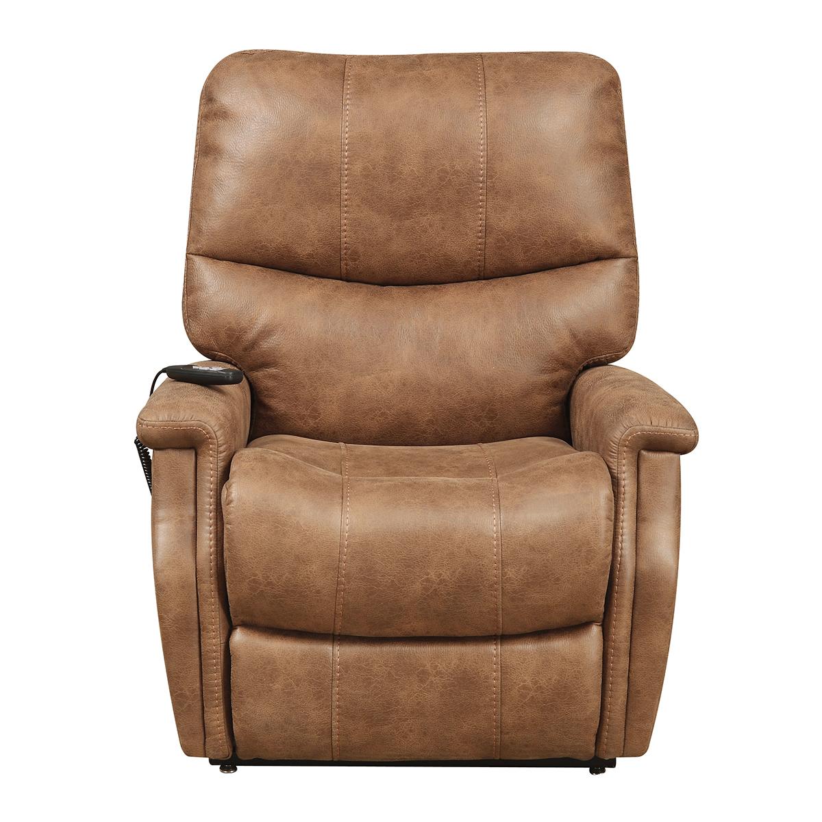 Pulaski Lift Chair 2 Motor in Badlands Saddle - Luxury Home Furniture (MI)