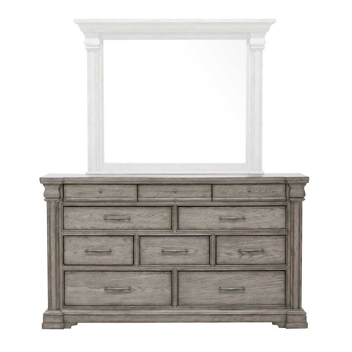 Pulaski Madison Ridge Dresser in Heritage Taupe P091100 - Luxury Home Furniture (MI)