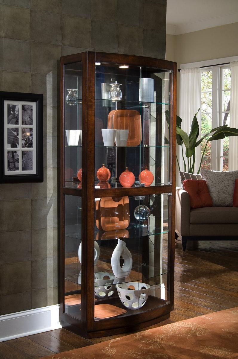 Pulaski Pacific Heights Curio - Luxury Home Furniture (MI)