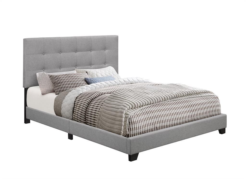 Pulaski Queen Upholstered Bed in Glacier - Luxury Home Furniture (MI)