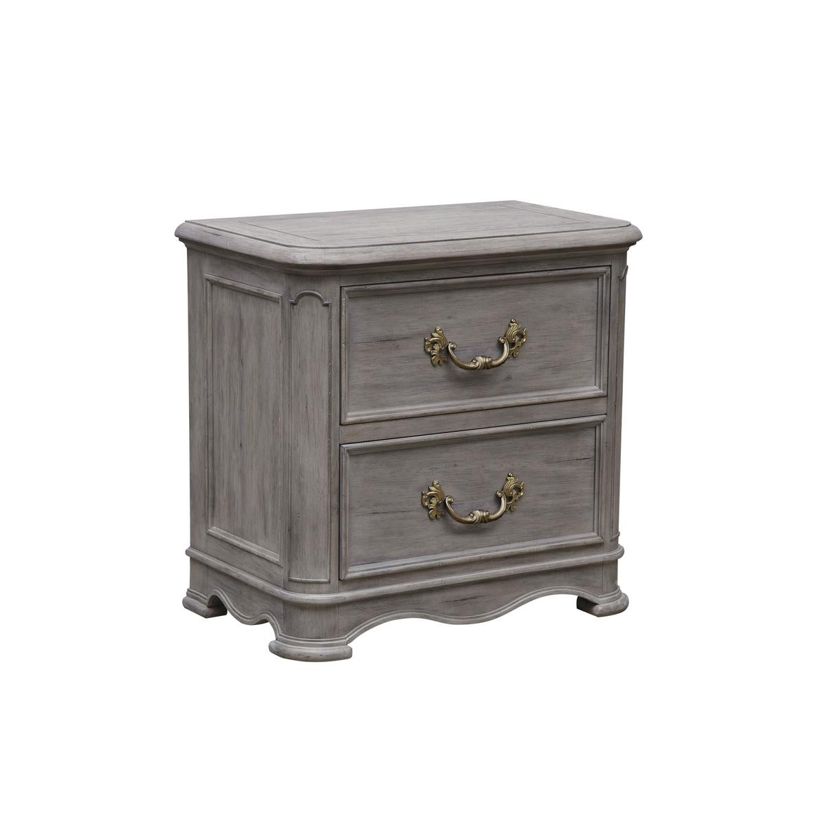 Pulaski Simply Charming Nightstand in Light Wood - Luxury Home Furniture (MI)