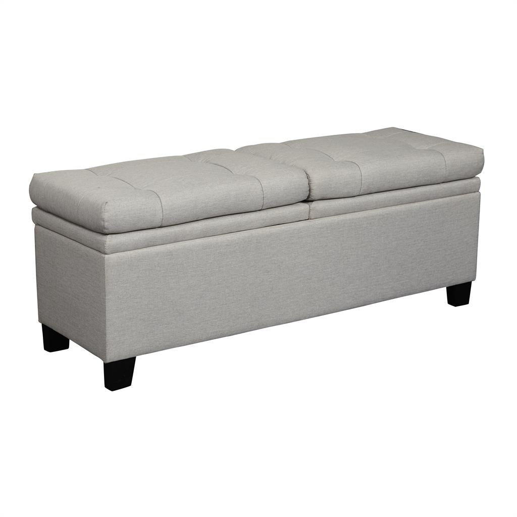 Pulaski Storage Upholstered Bed Bench - Trespass Marmor - Luxury Home Furniture (MI)