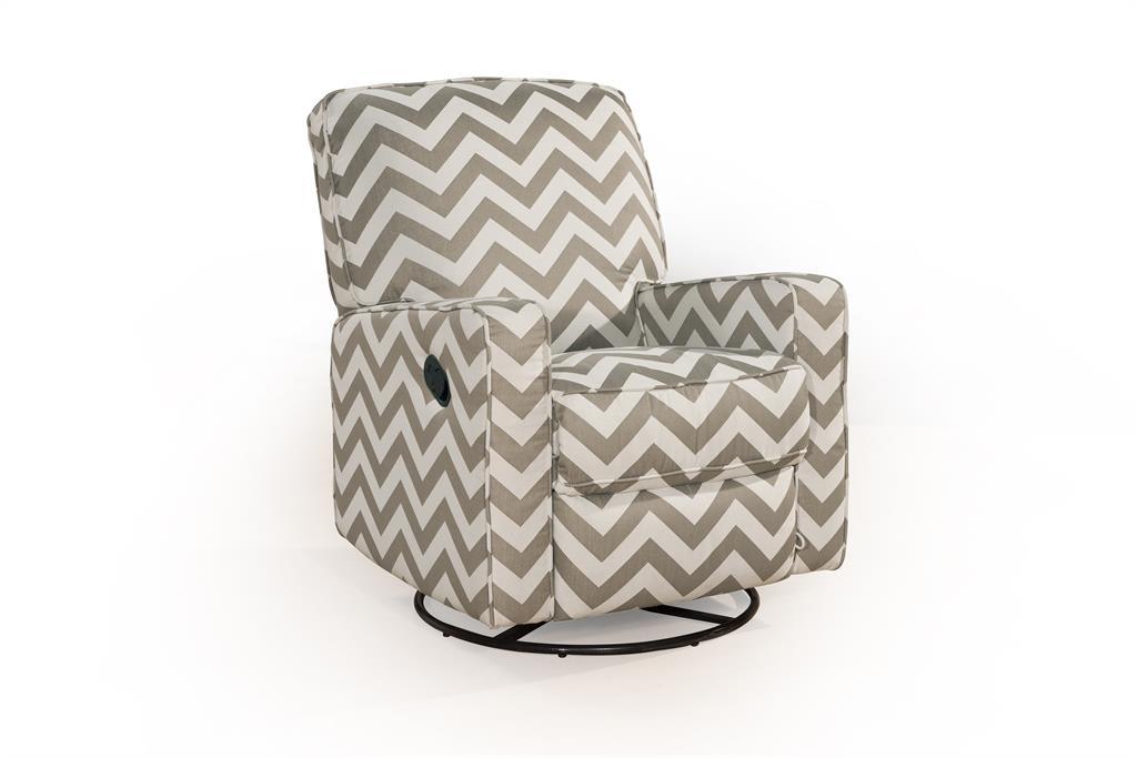 Pulaski Sutton Swivel/Glider Recliner in Vibes Truffle - Luxury Home Furniture (MI)