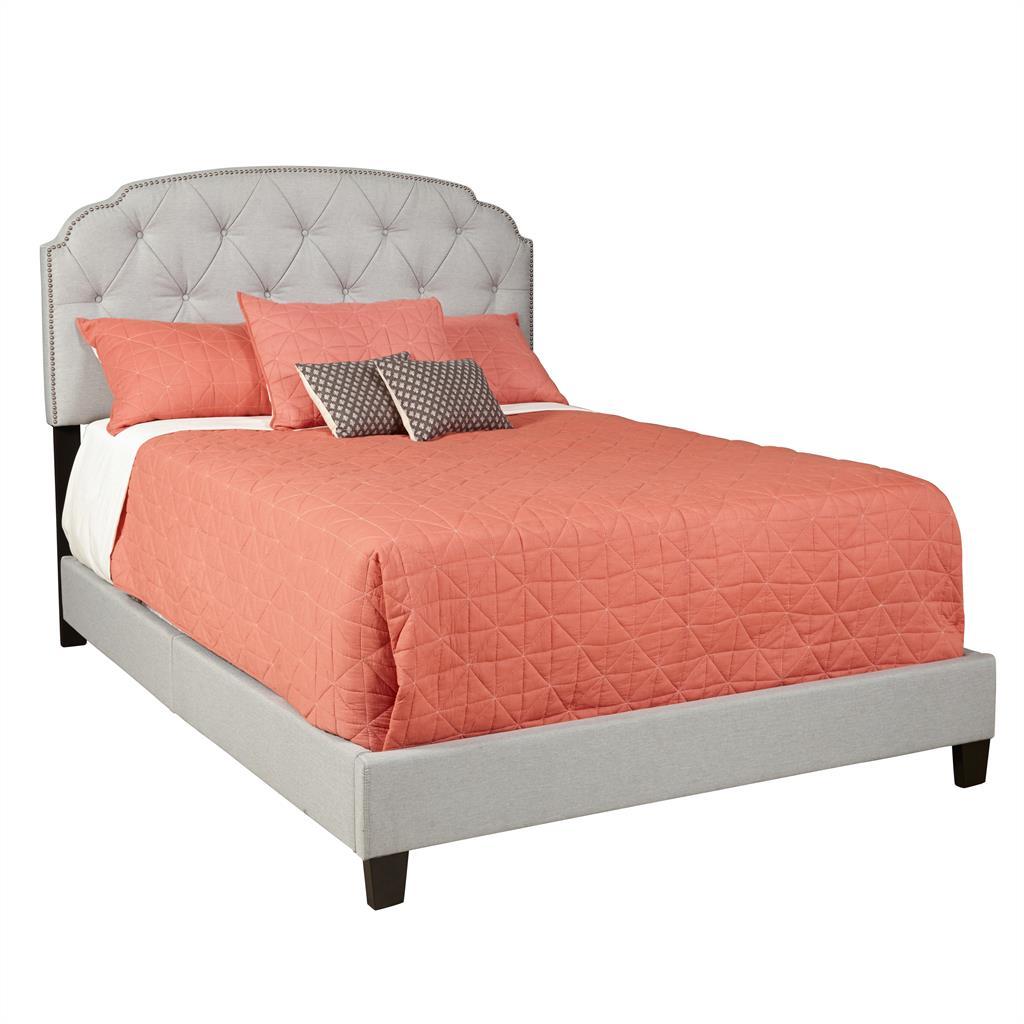 Pulaski Upholstered All-In-One Queen Bed - Trespass Marmor - Luxury Home Furniture (MI)