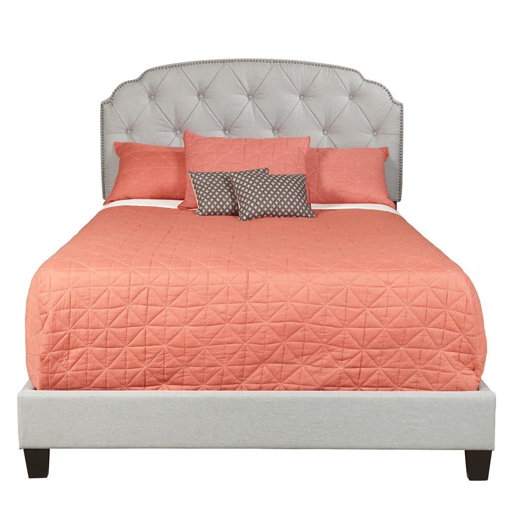 Pulaski Upholstered All-In-One Queen Bed - Trespass Marmor - Luxury Home Furniture (MI)