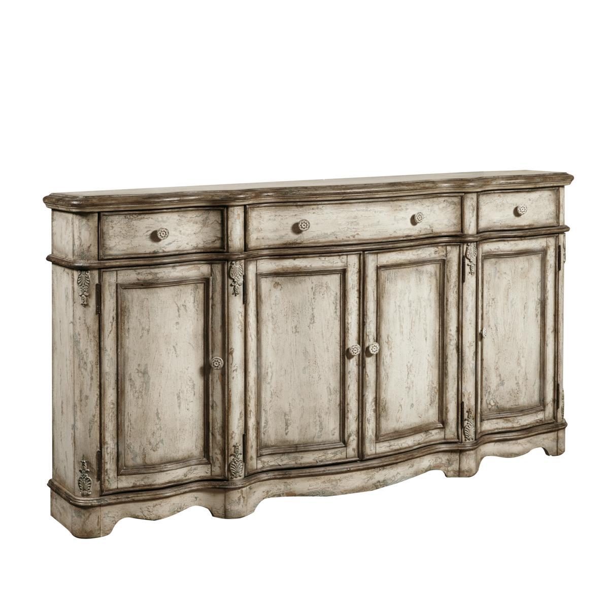 Pulaski Vintage Distressed Credenza - Luxury Home Furniture (MI)