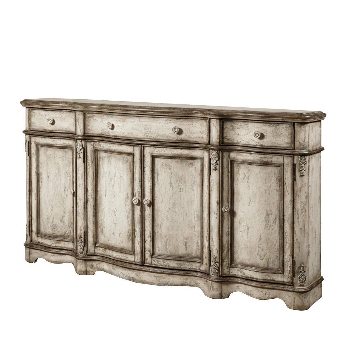 Pulaski Vintage Distressed Credenza - Luxury Home Furniture (MI)