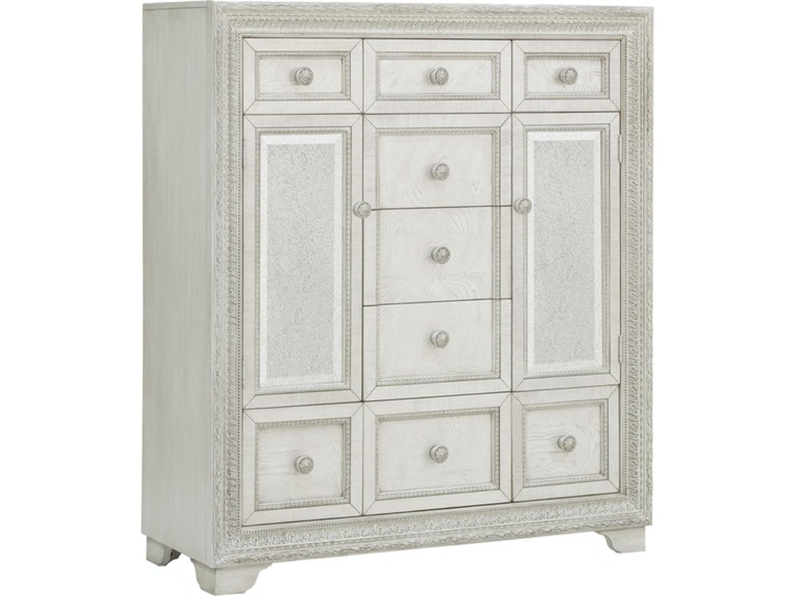 Pulaski Furniture Camila Door Chest in Light Wood - Luxury Home Furniture (MI)