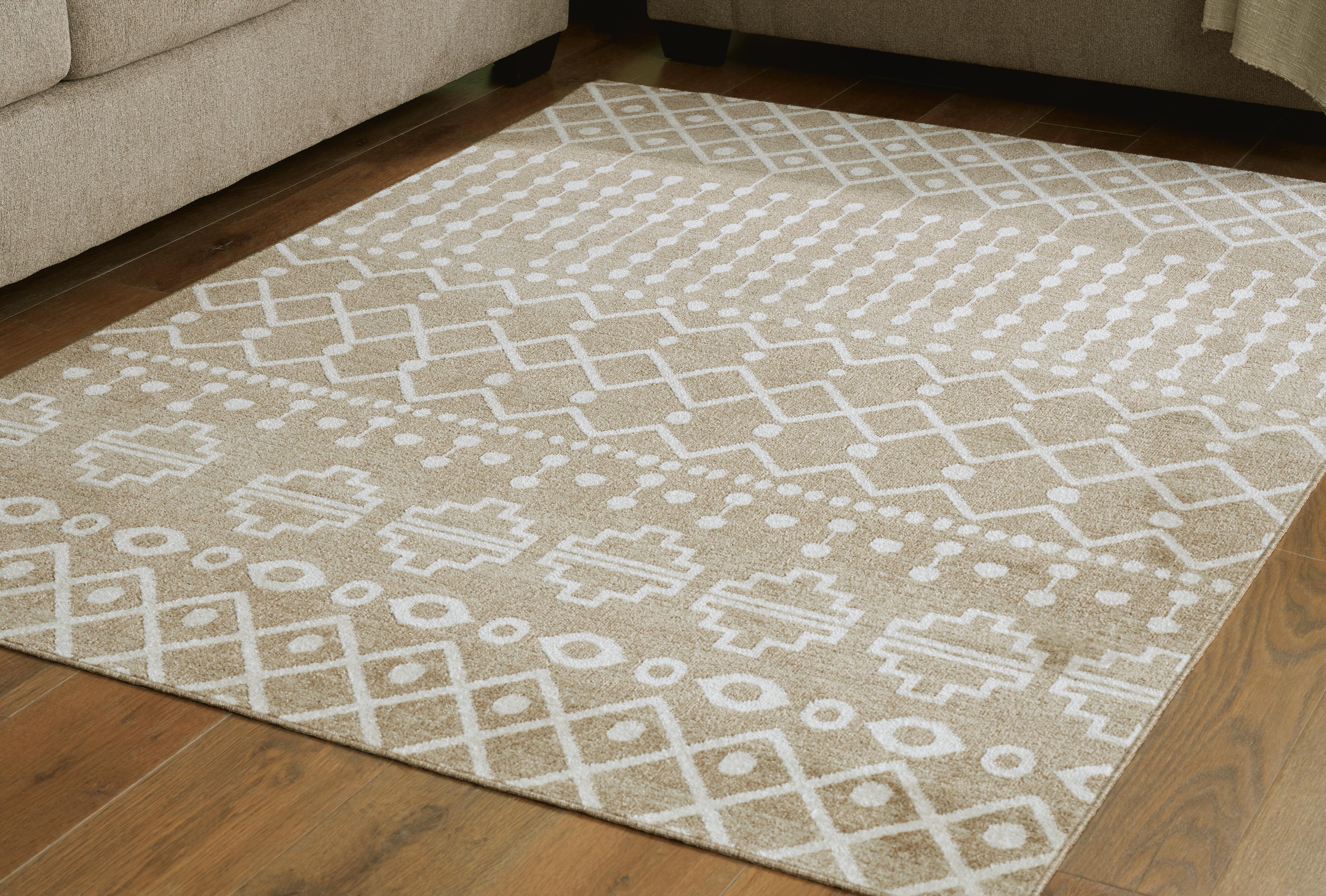 Bunchly 4'11" x 7'2" Washable Rug - Luxury Home Furniture (MI)