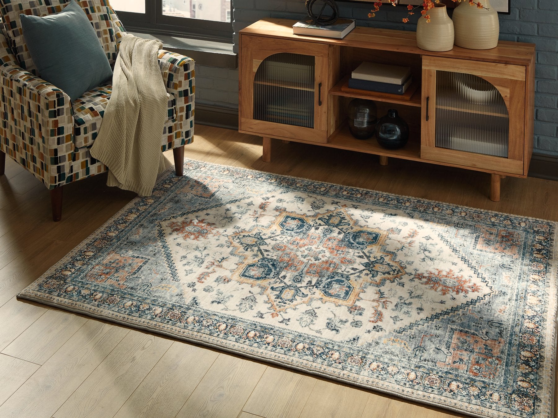 Wallney Area Rug - Luxury Home Furniture (MI)