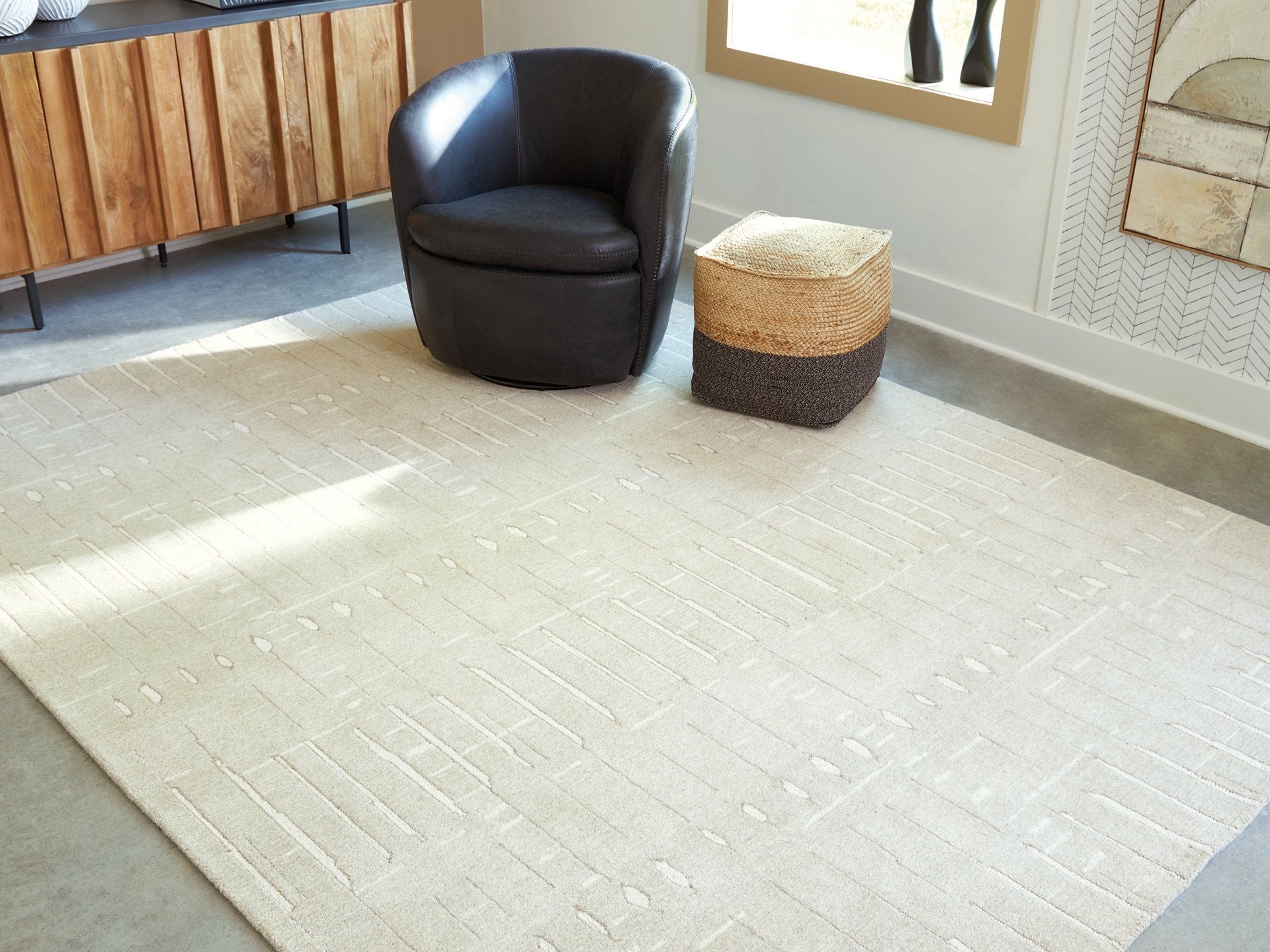 Wolbert 7'8" x 10' Area Rug - Luxury Home Furniture (MI)