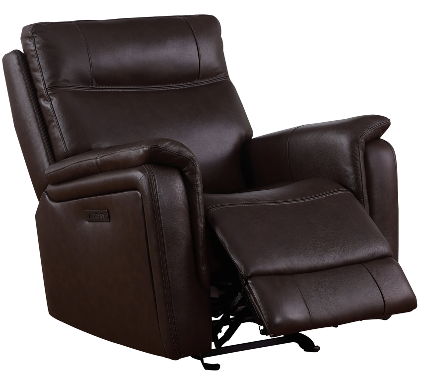 EH4857 TILLER CHAIR GLIDER P2 9273LV TOBACCO BROWN - Luxury Home Furniture (MI)