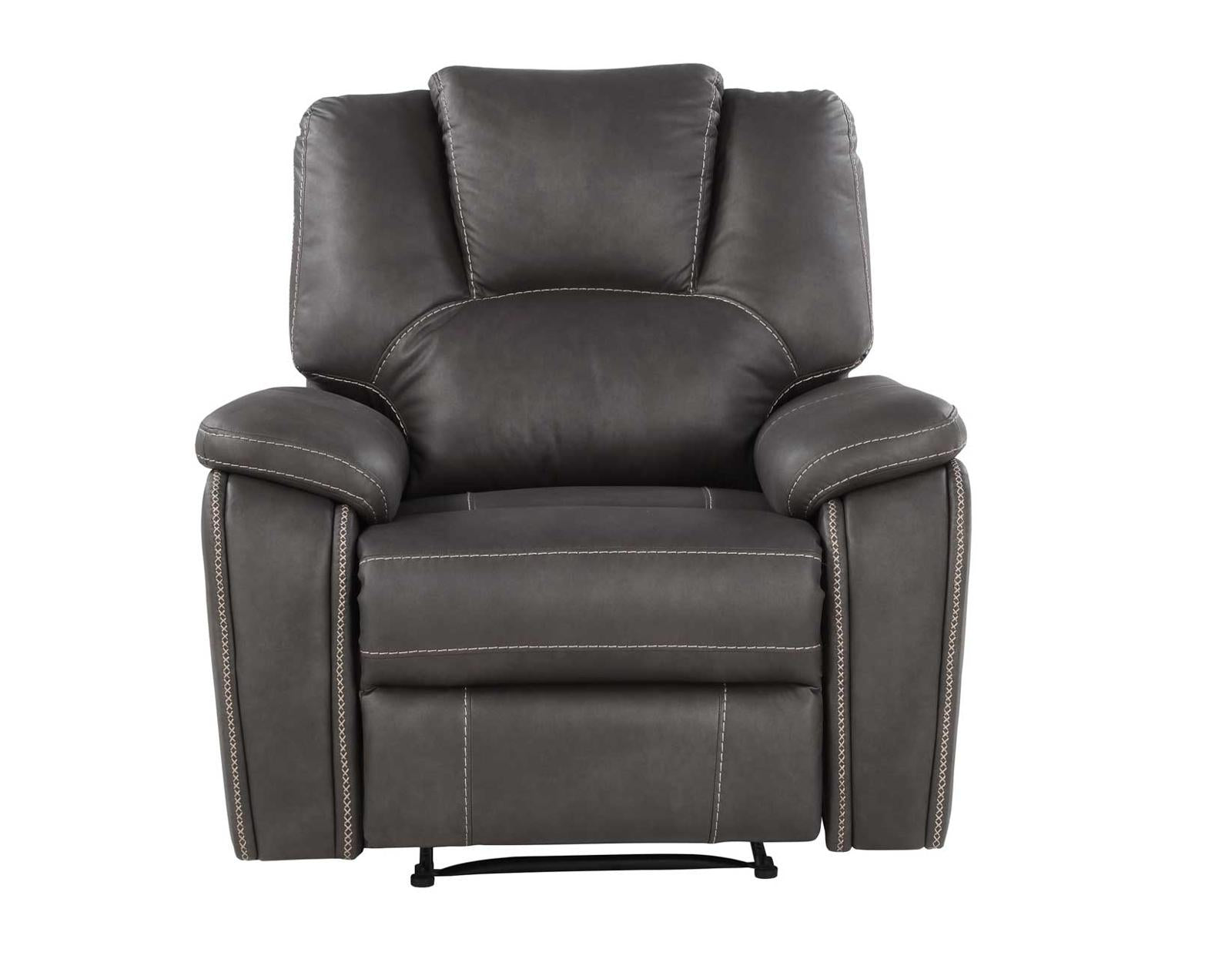 Steve Silver Katrine Manual Recliner Chair in Charcoal - Luxury Home Furniture (MI)