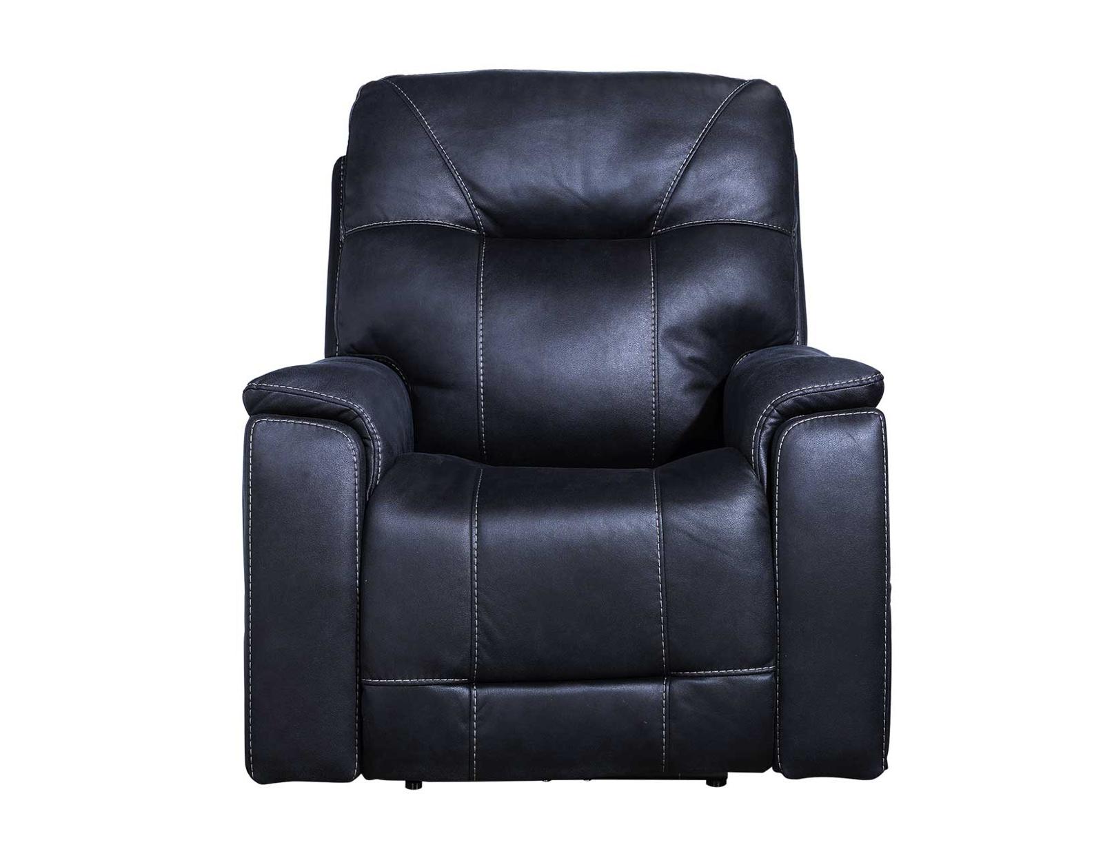 Steve Silver Lexington Triple-Power Media Recliner in Ocean Blue - Luxury Home Furniture (MI)