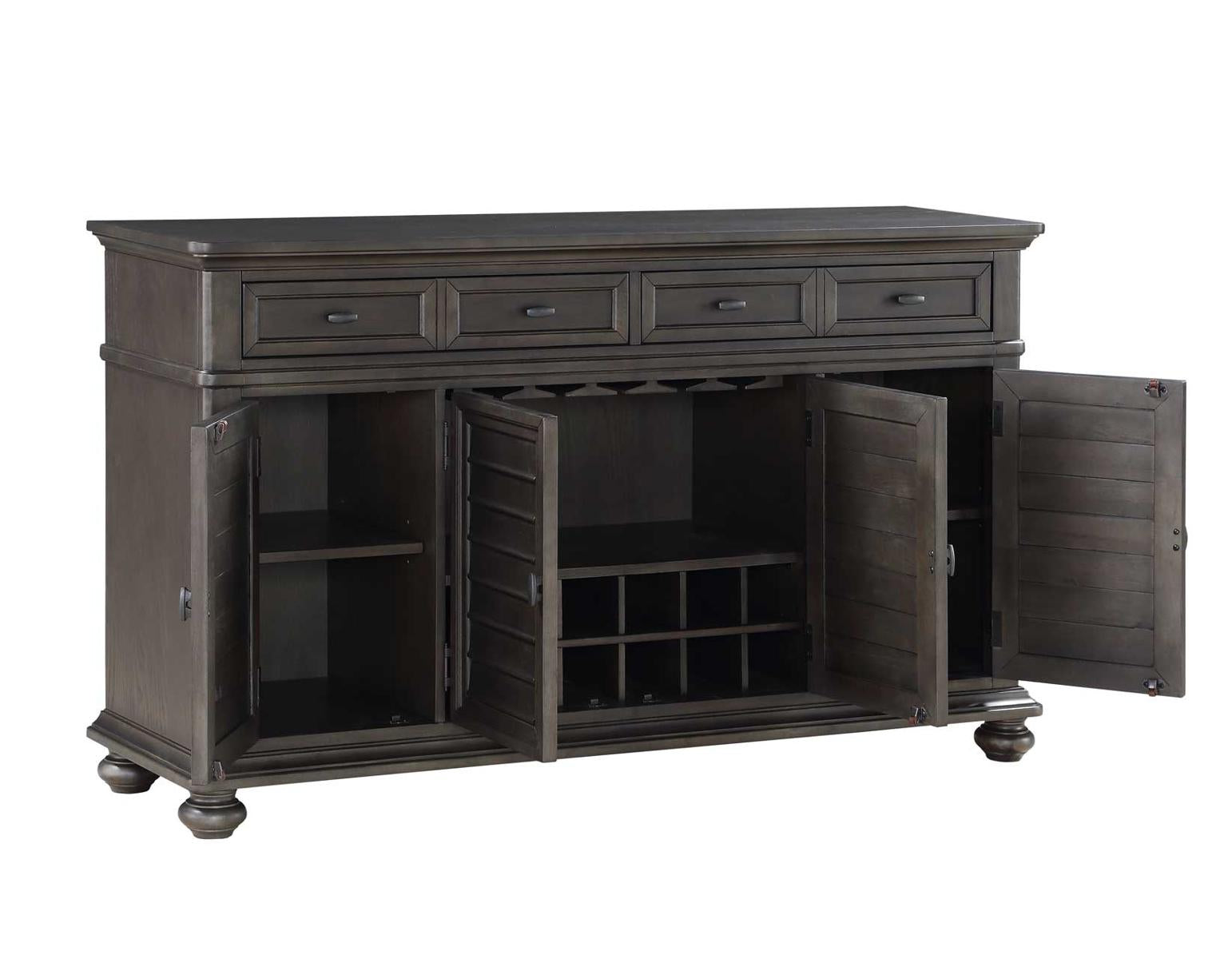 Steve Silver Linnett Server in Slate - Luxury Home Furniture (MI)
