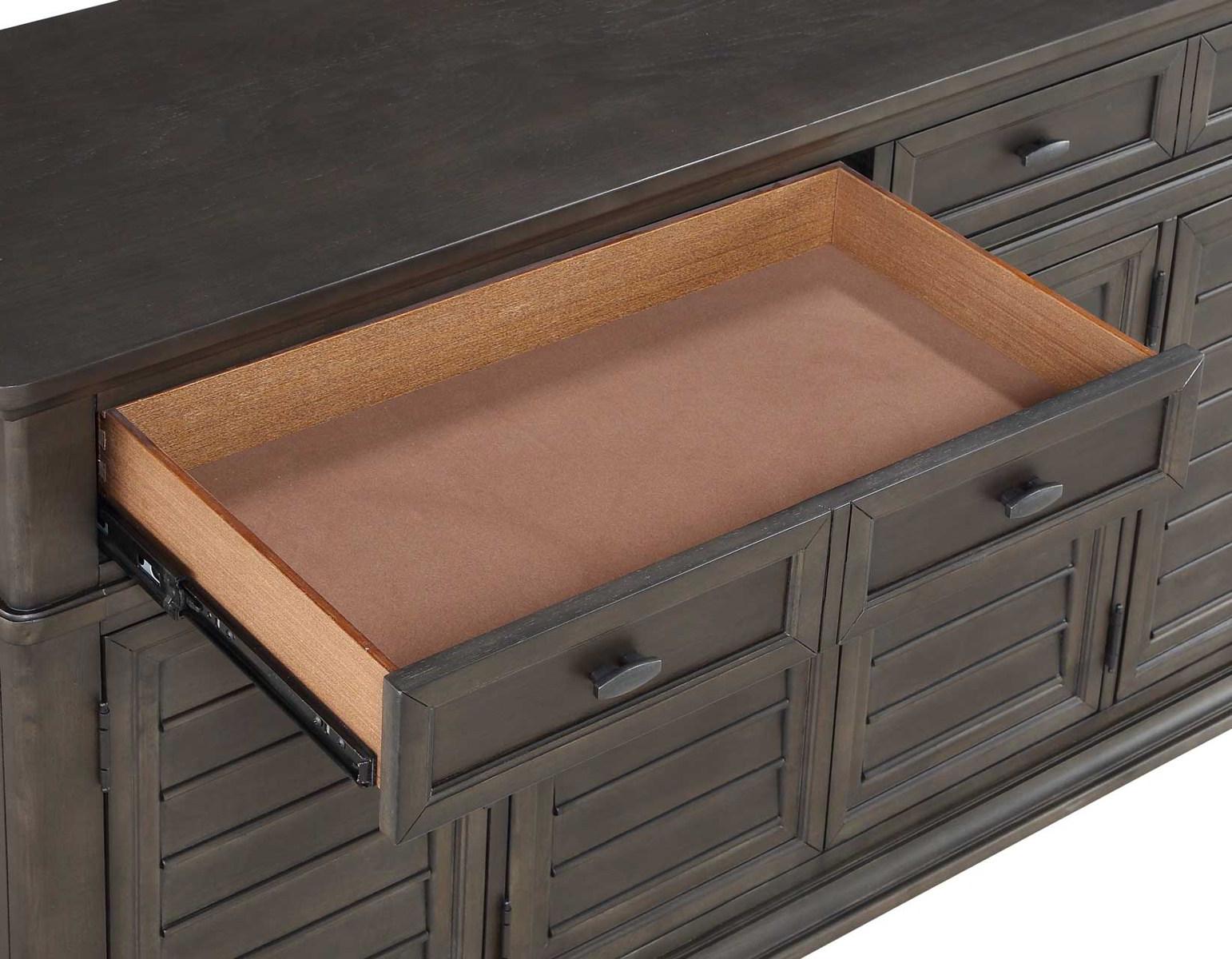 Steve Silver Linnett Server in Slate - Luxury Home Furniture (MI)